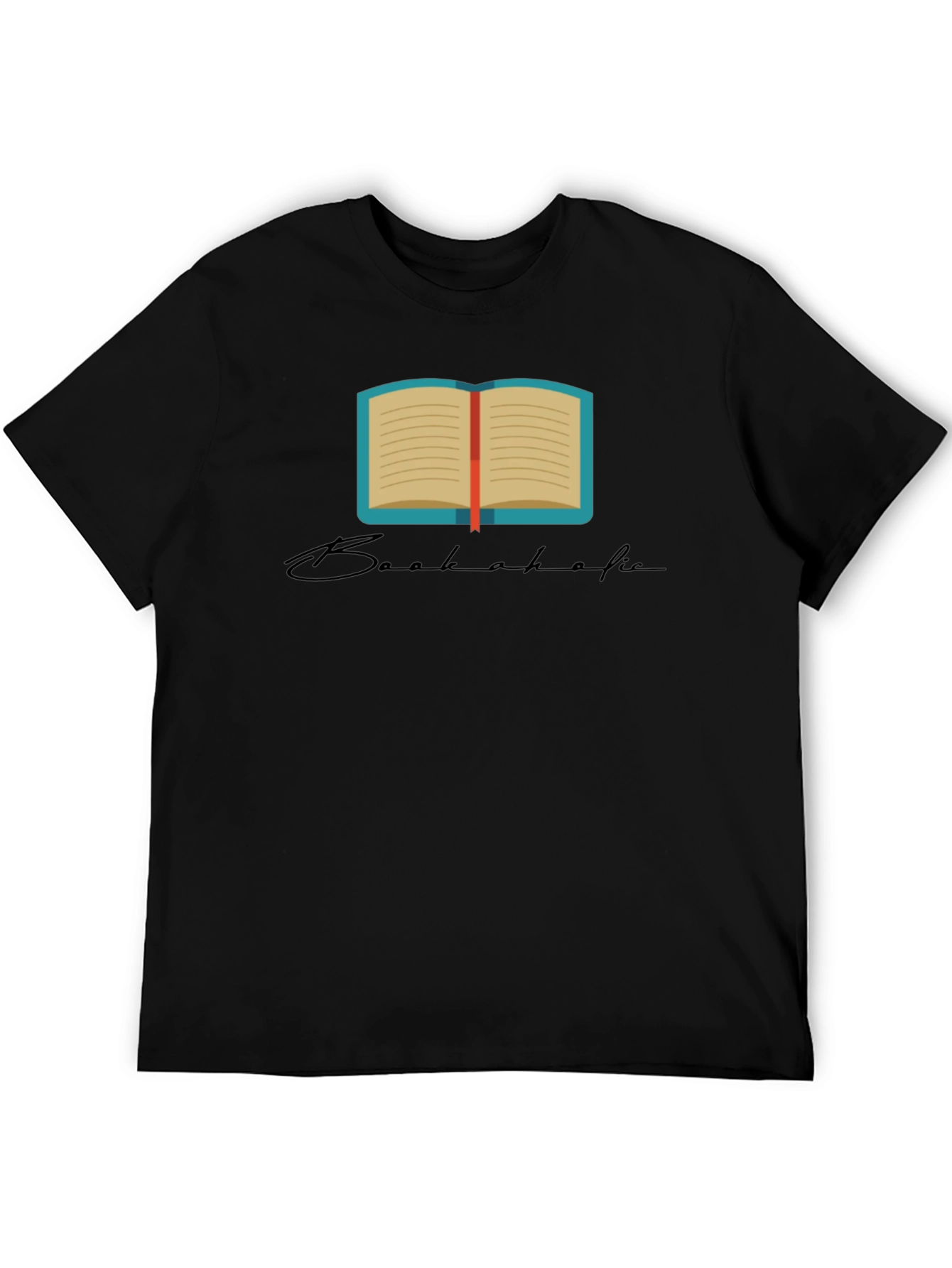 Black Bookaholic Black T-Shirt - Read On! view 5