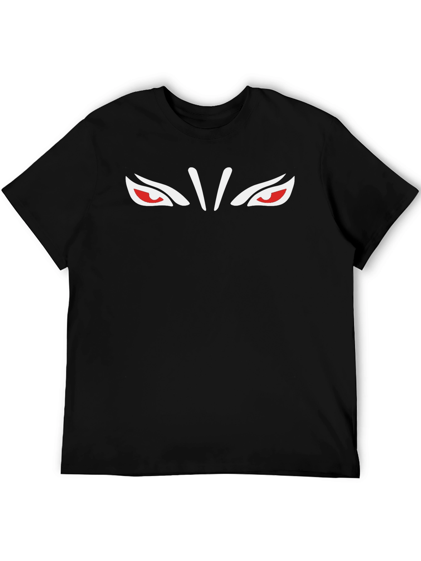 Black Mystic Eyes Graphic Tee - Black view 5