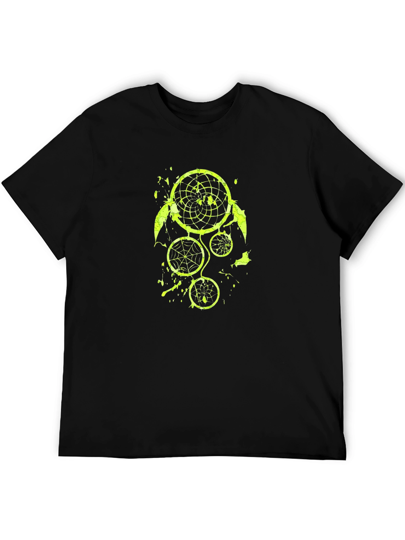 Black Dreamcatcher Graphic Print Black Tee view 5