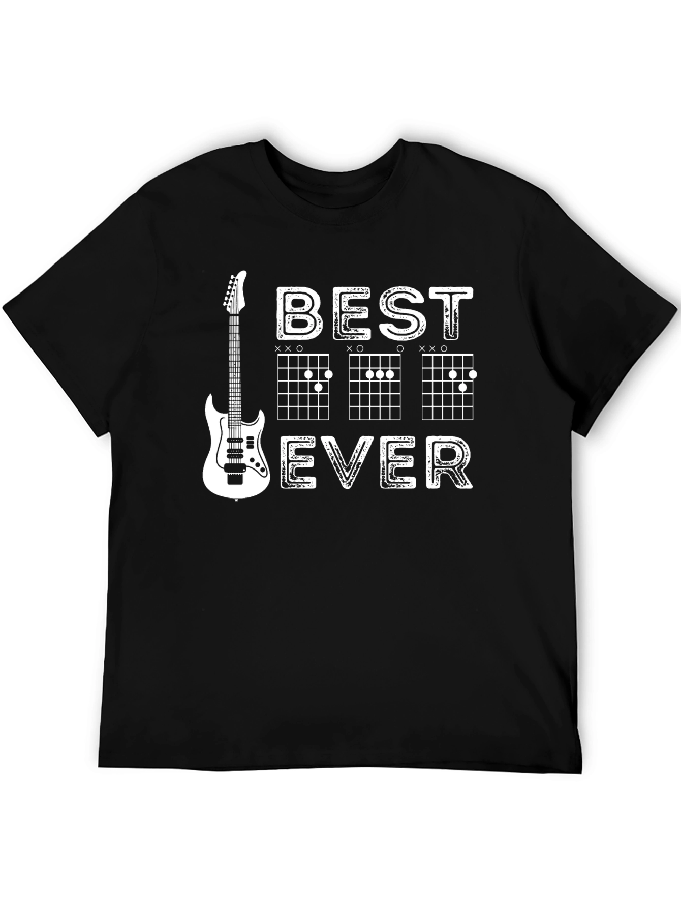 Black Best Guitar Player Ever T-Shirt view 5