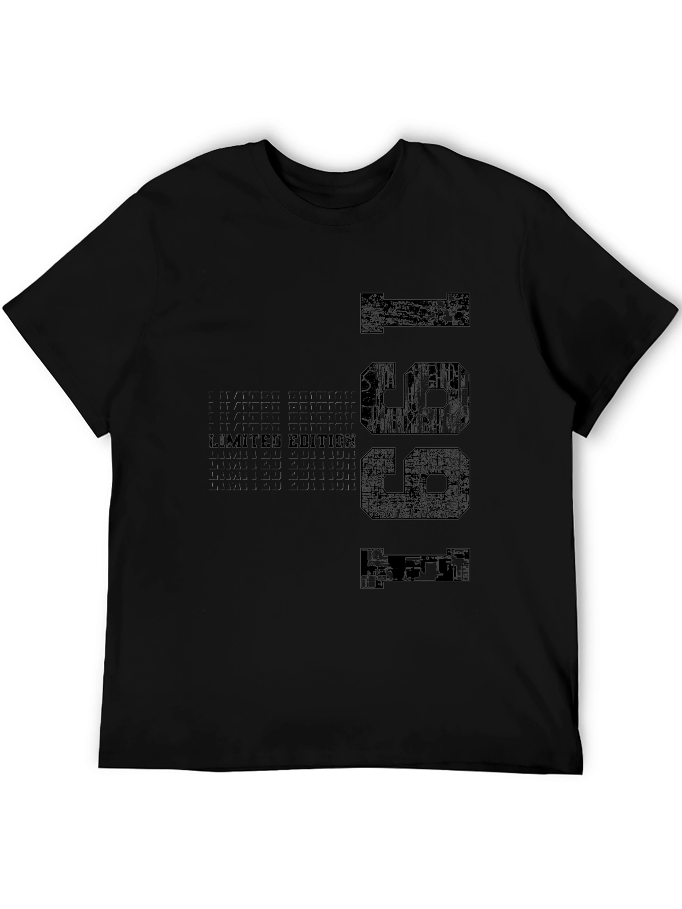 Black Limited Edition 1991 Graphic Tee - Vintage Style view 5