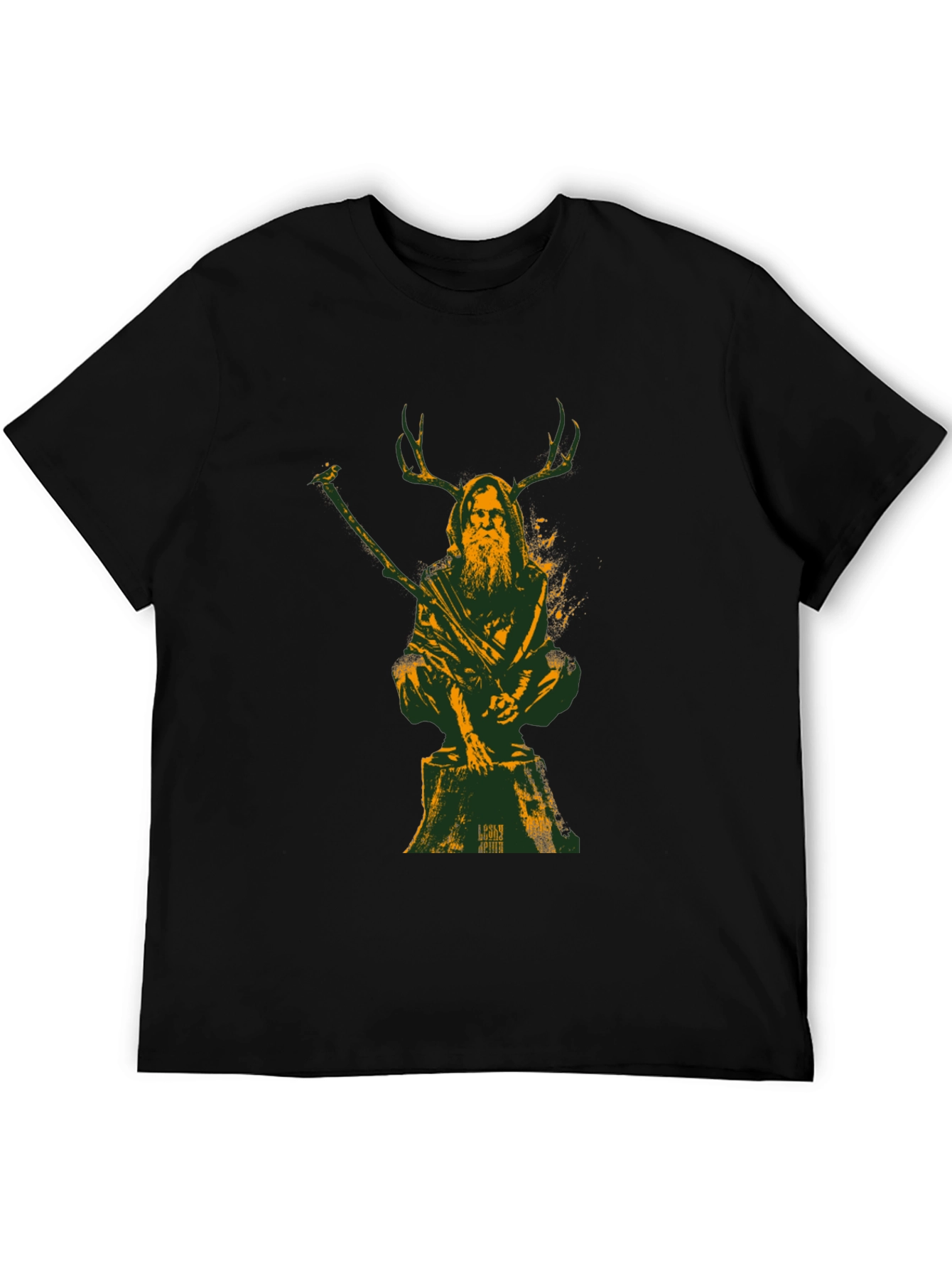 Druid Graphic Tee - Forest Spirit Shirt - 5