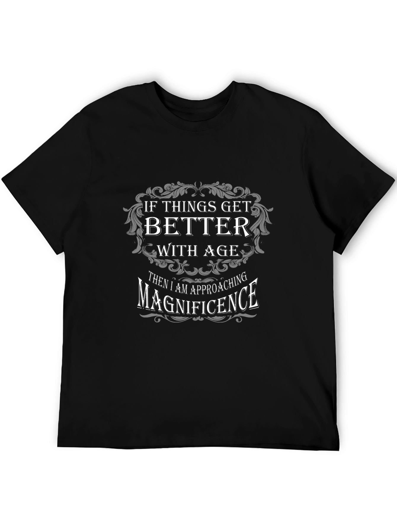 Black Better With Age Black T-Shirt view 5