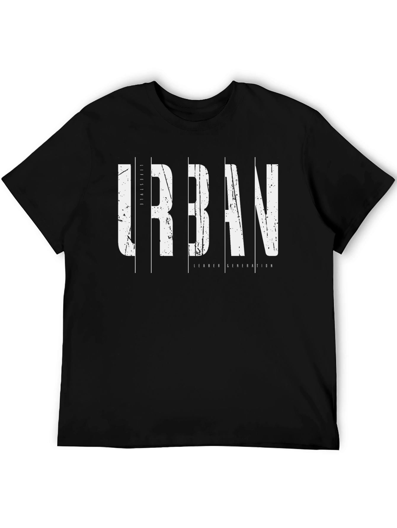 Black Urban Leader Generation Black Graphic Tee view 5