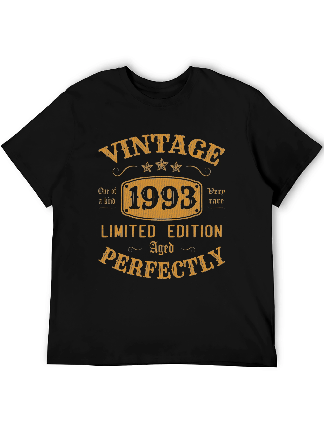 Black Vintage 1993 Limited Edition Aged Perfectly T-Shirt view 5