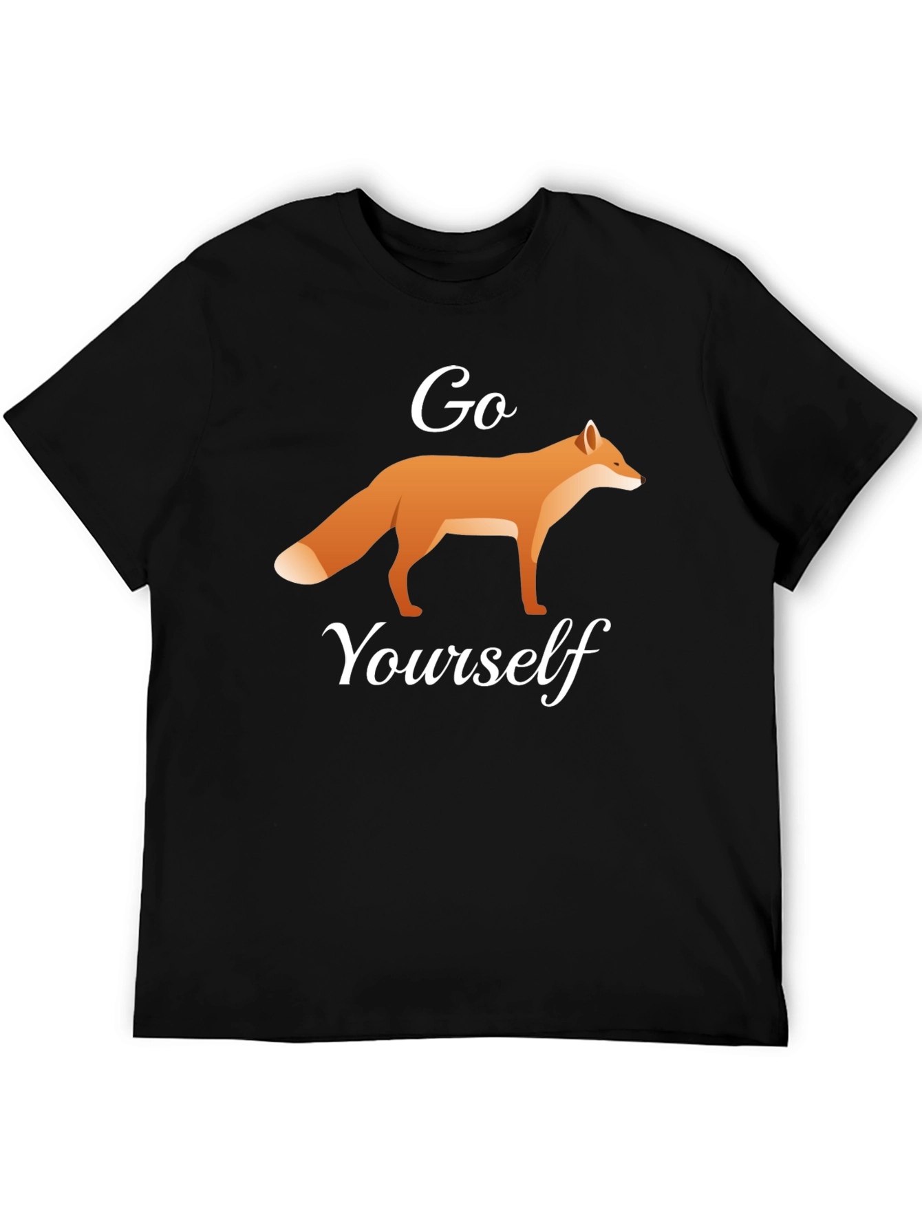 Black Go Fox Yourself Graphic Tee view 5
