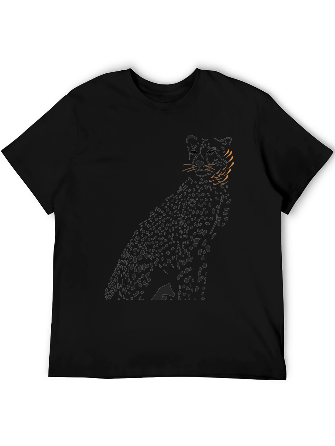 Black Black Panther Graphic Tee - Soft Cotton view 5