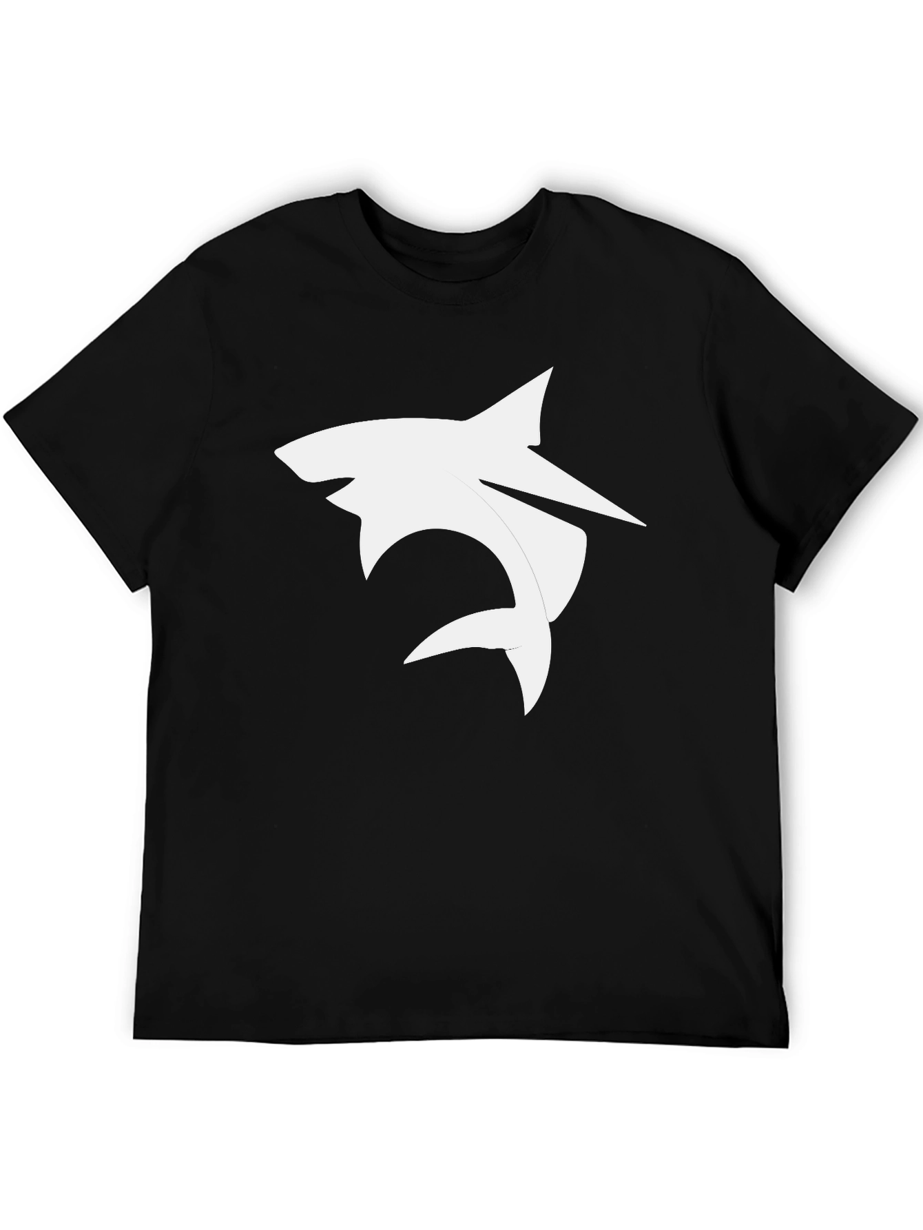Black Shark Graphic Black T-Shirt - Bold & Stylish view 5