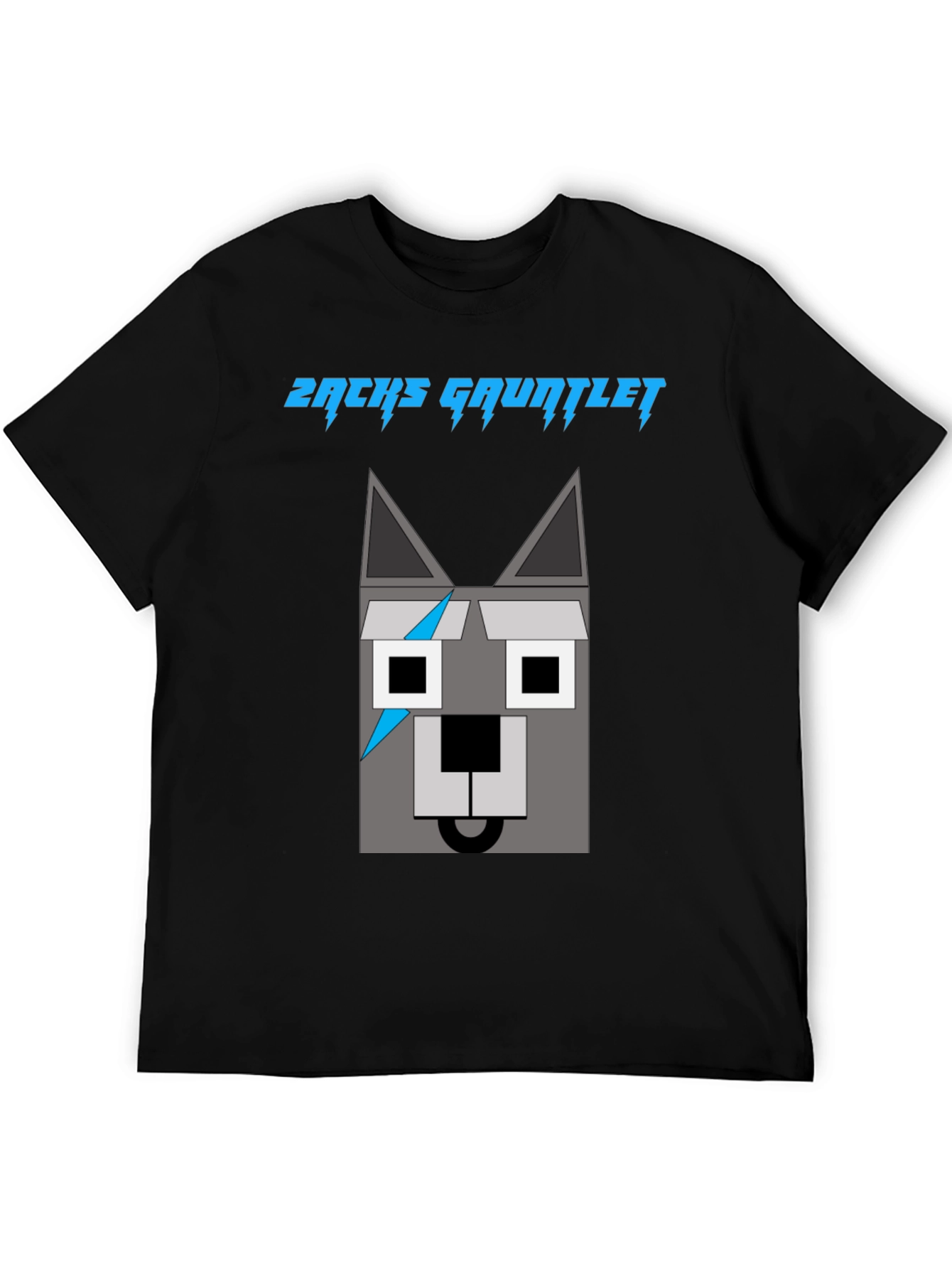 Black Zachs Gauntlet Graphic T-Shirt view 5