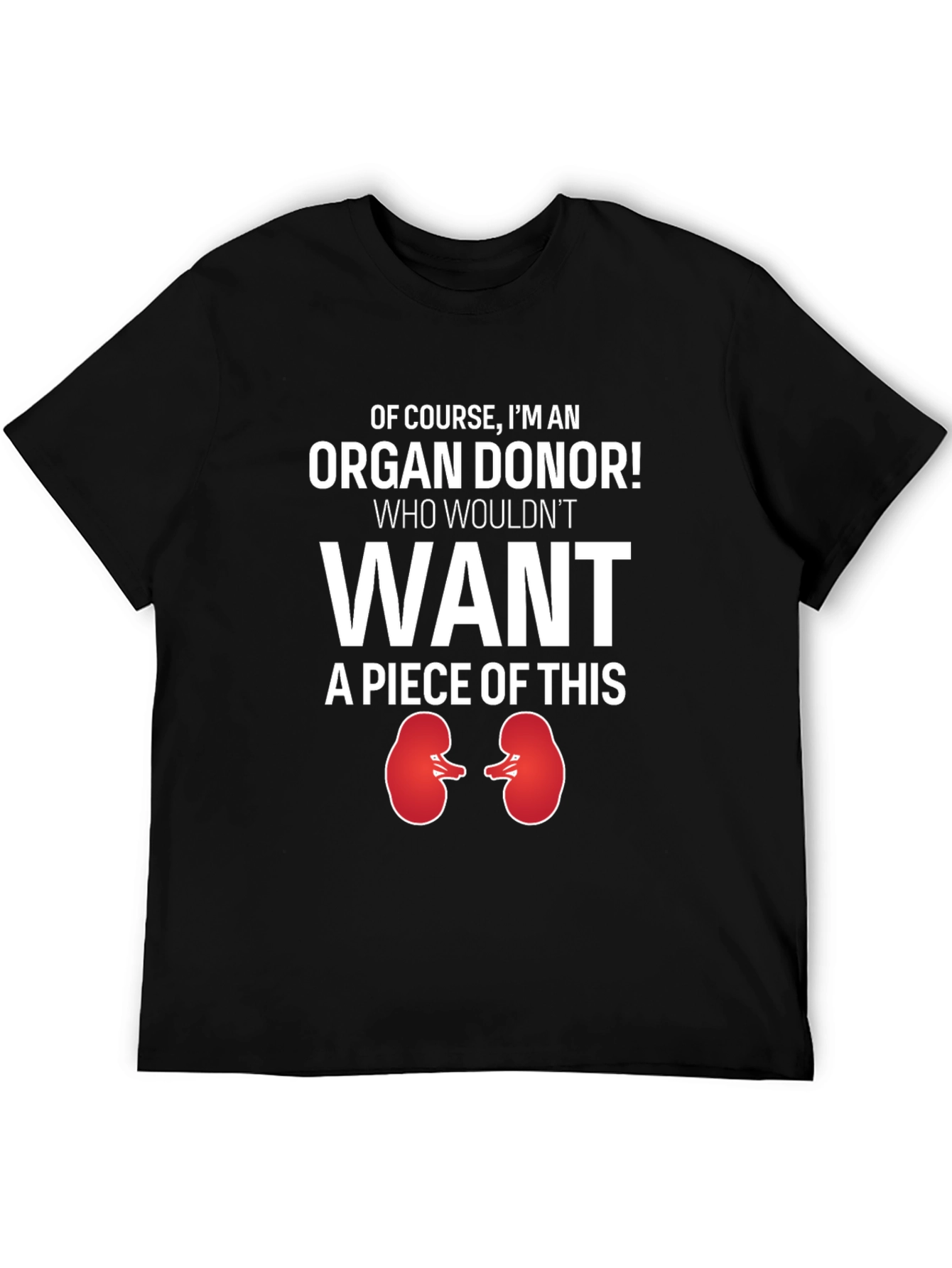 Black Organ Donor T-Shirt: Want a Piece of This? view 5