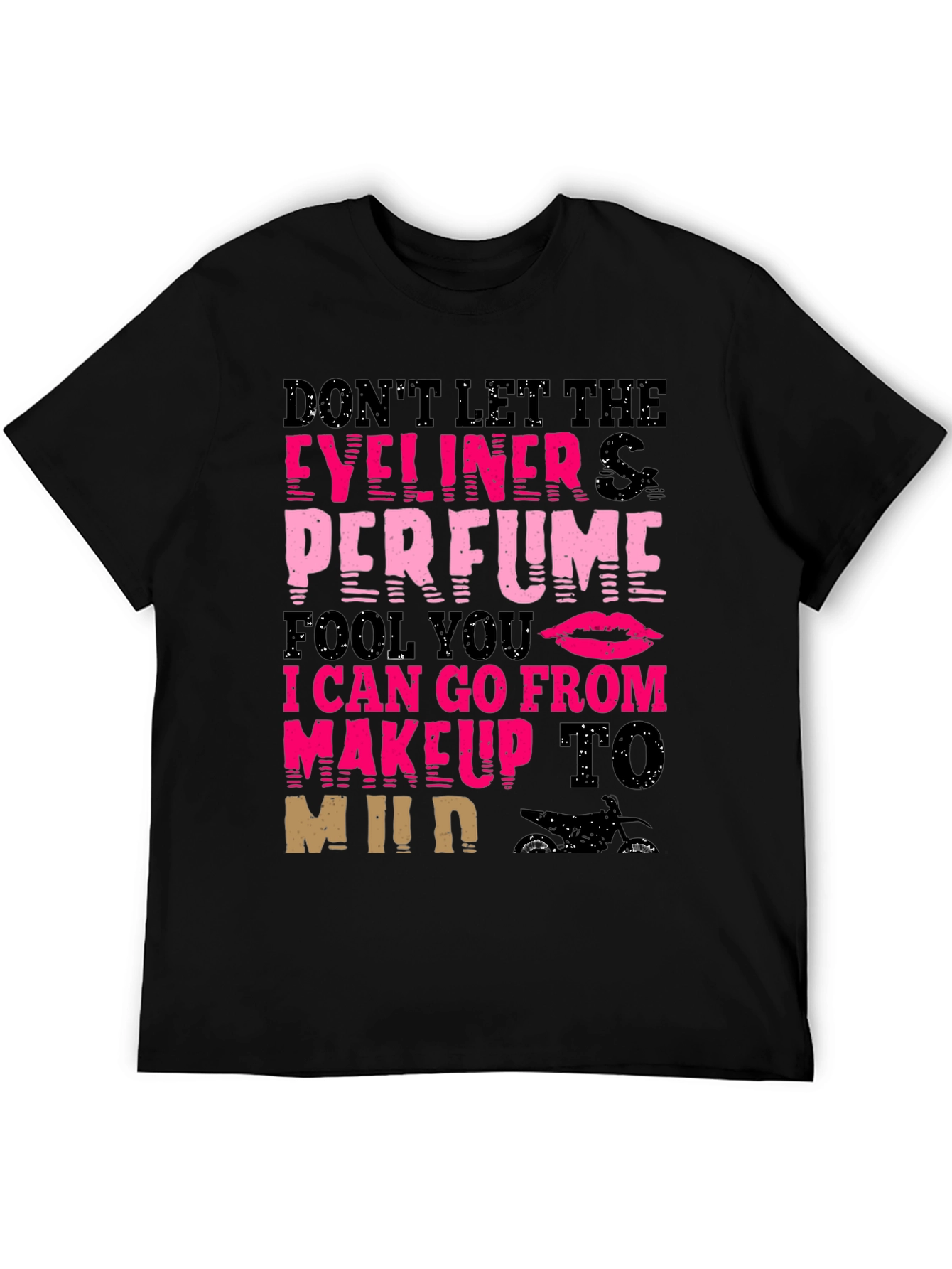 Black Makeup to Mud T-Shirt - Eyeliner Perfume view 5