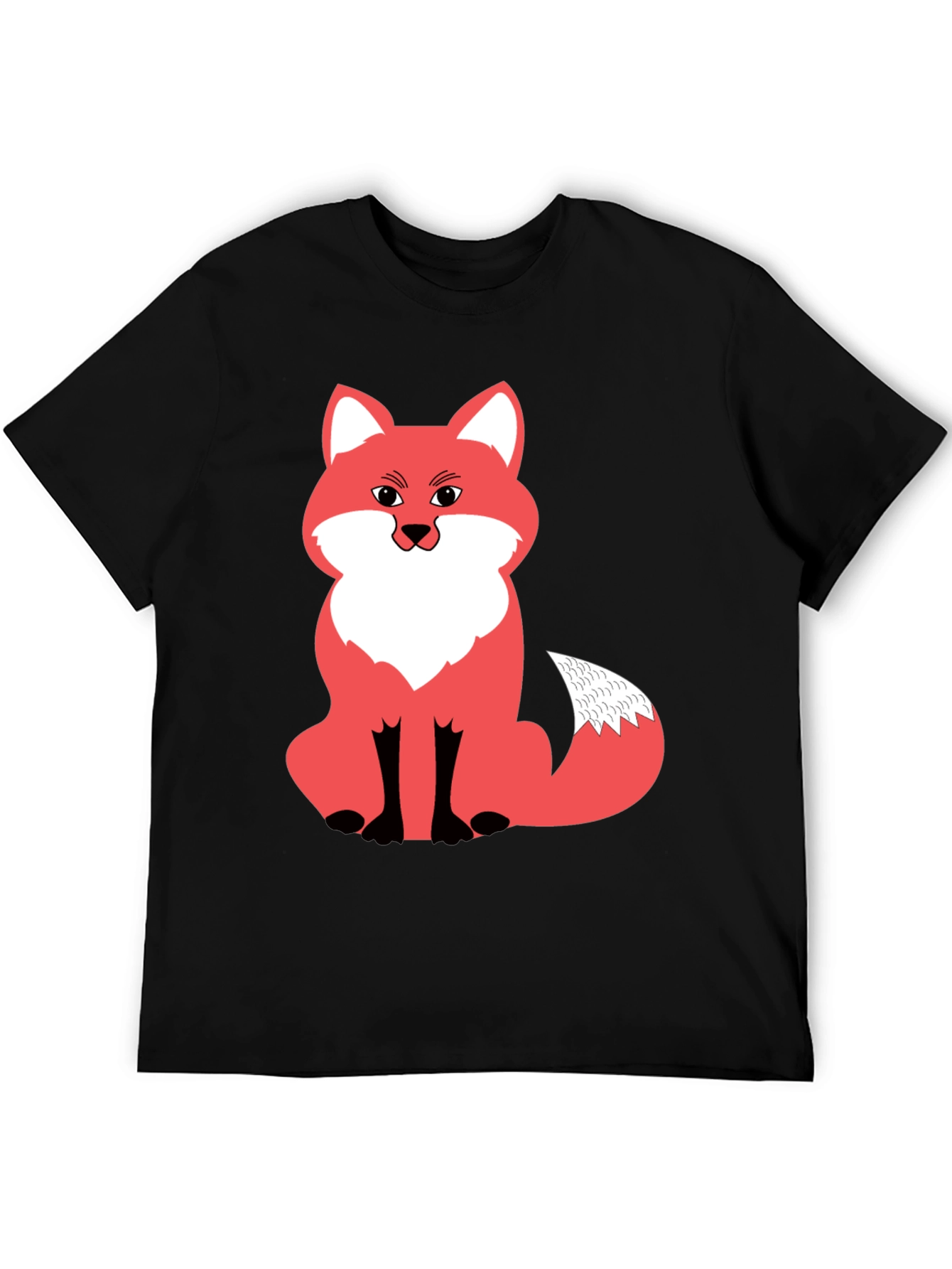 Black Fox Graphic Tee - Casual Comfort view 5