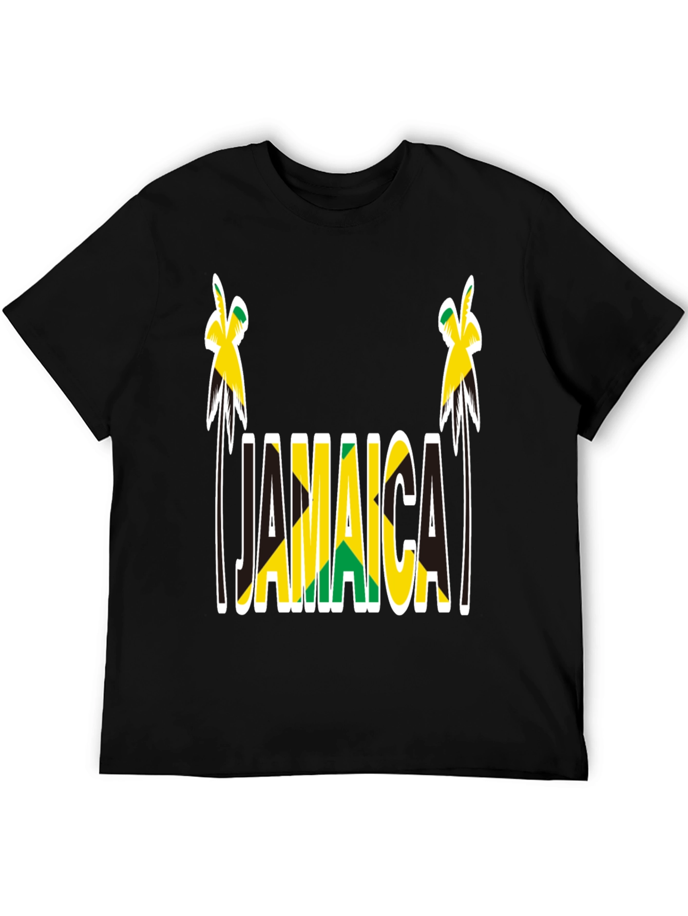 Jamaica Flag T-Shirt Island Pride - 5