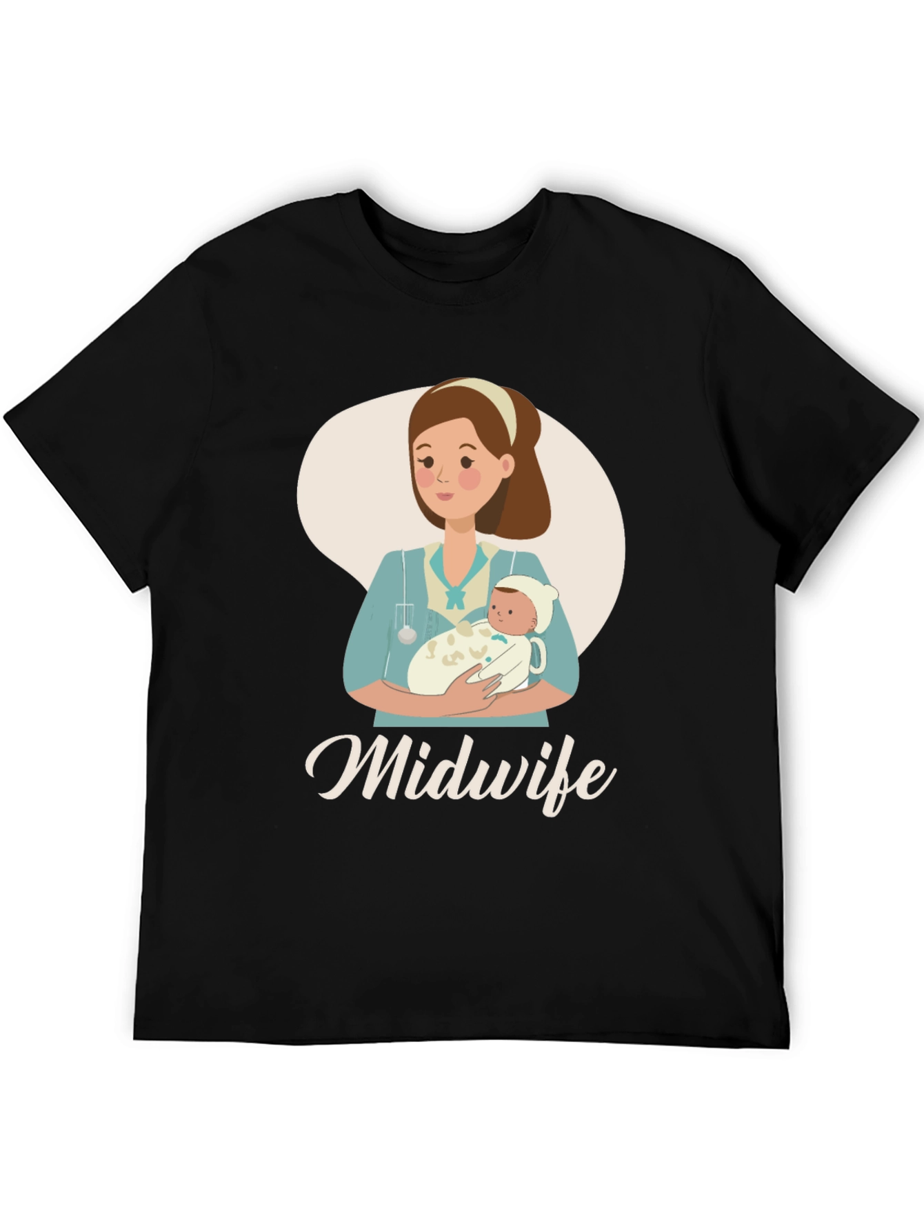 Midwife Graphic T-Shirt - Gift for Healthcare Providers - 5
