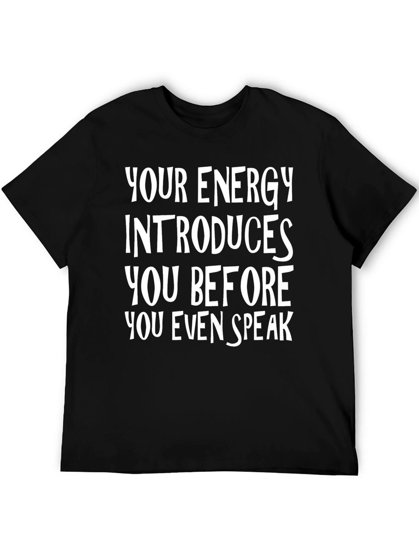 Black Energy Introduces Tee - Black T-Shirt view 5