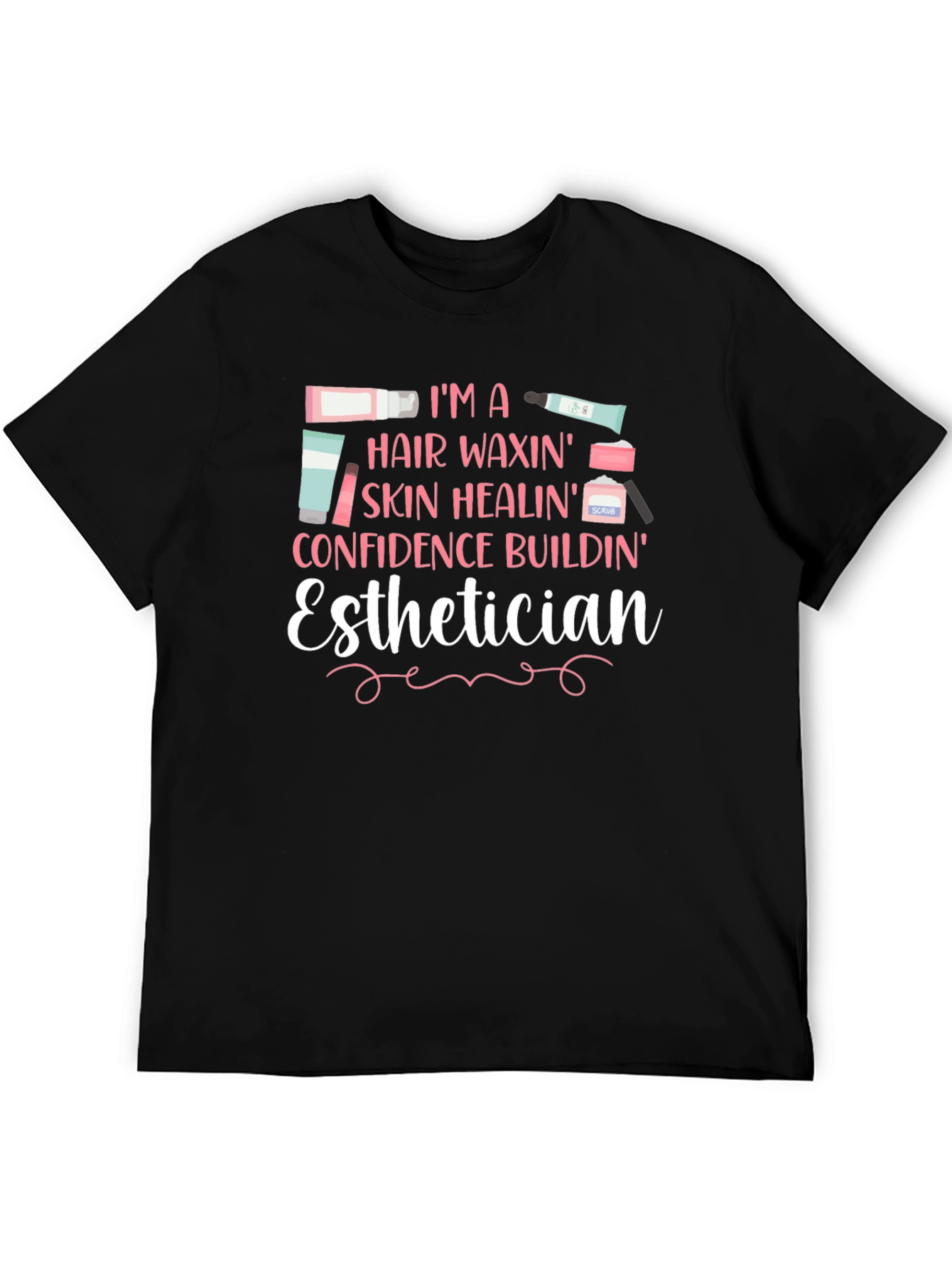 Esthetician Hair Waxing Skin Healing T-Shirt - 5
