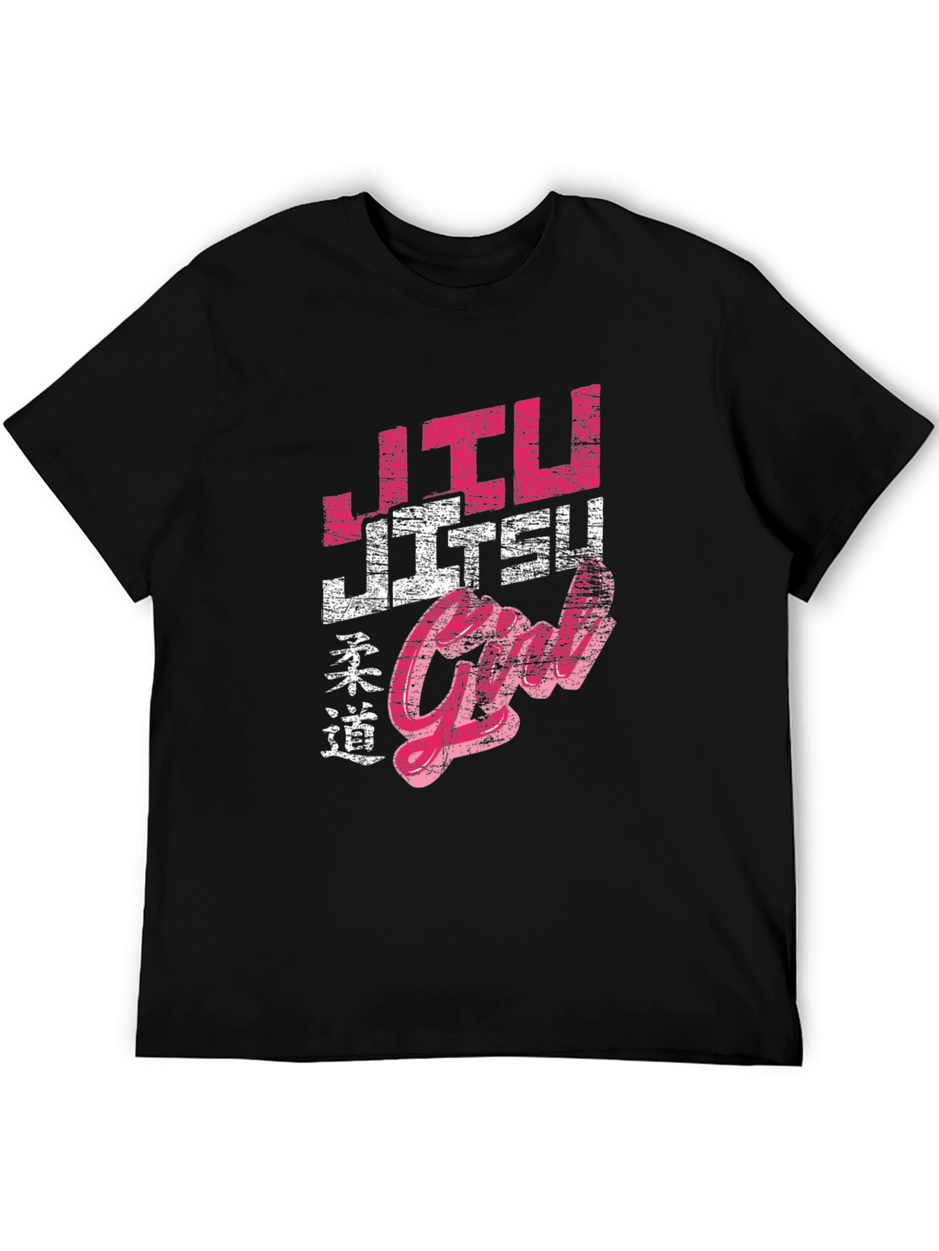 Black Jiu Jitsu Girl Graphic Tee view 5