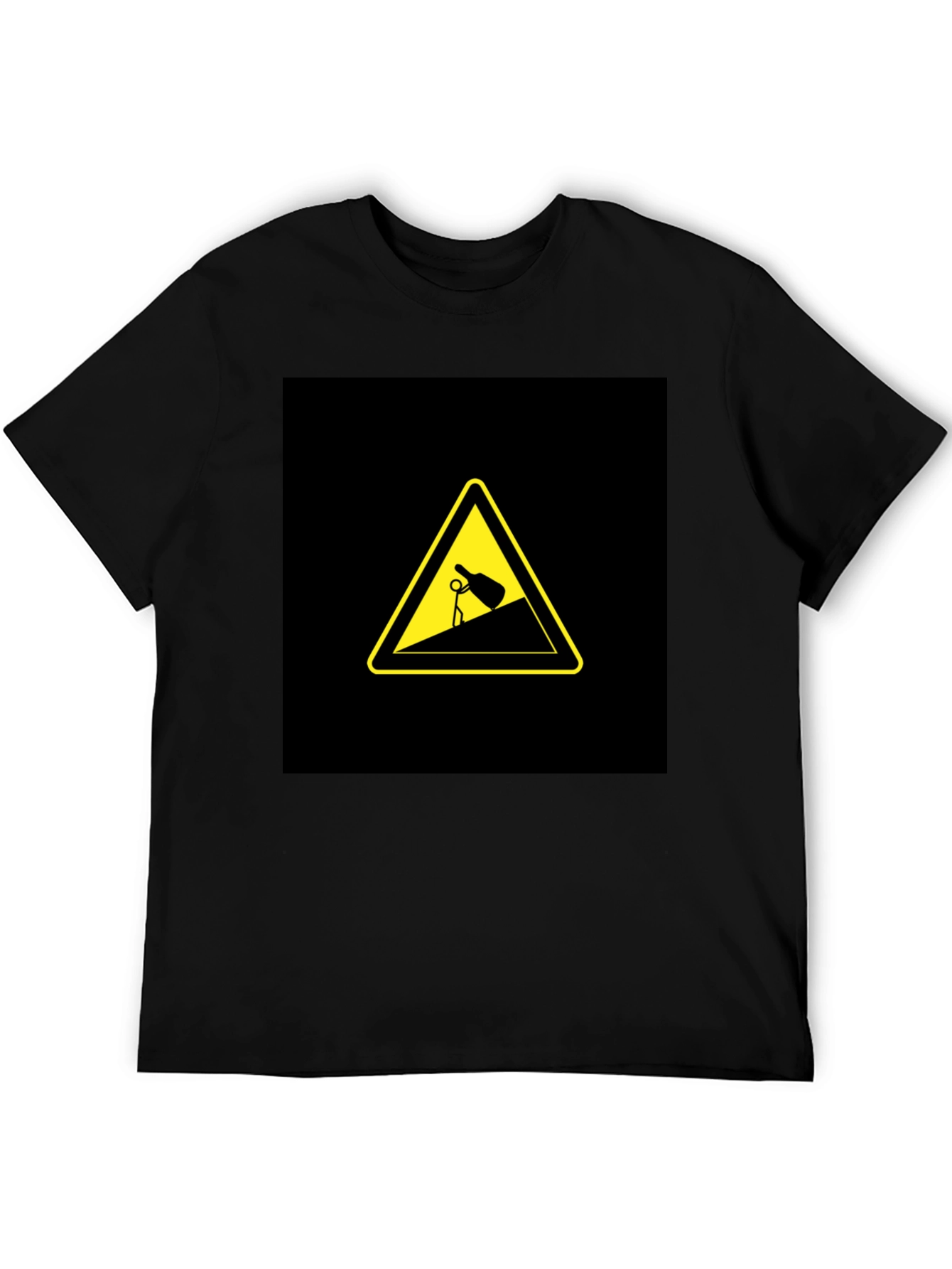 Black Warning: Heavy Drinker T-Shirt - Funny Graphic Tee view 5