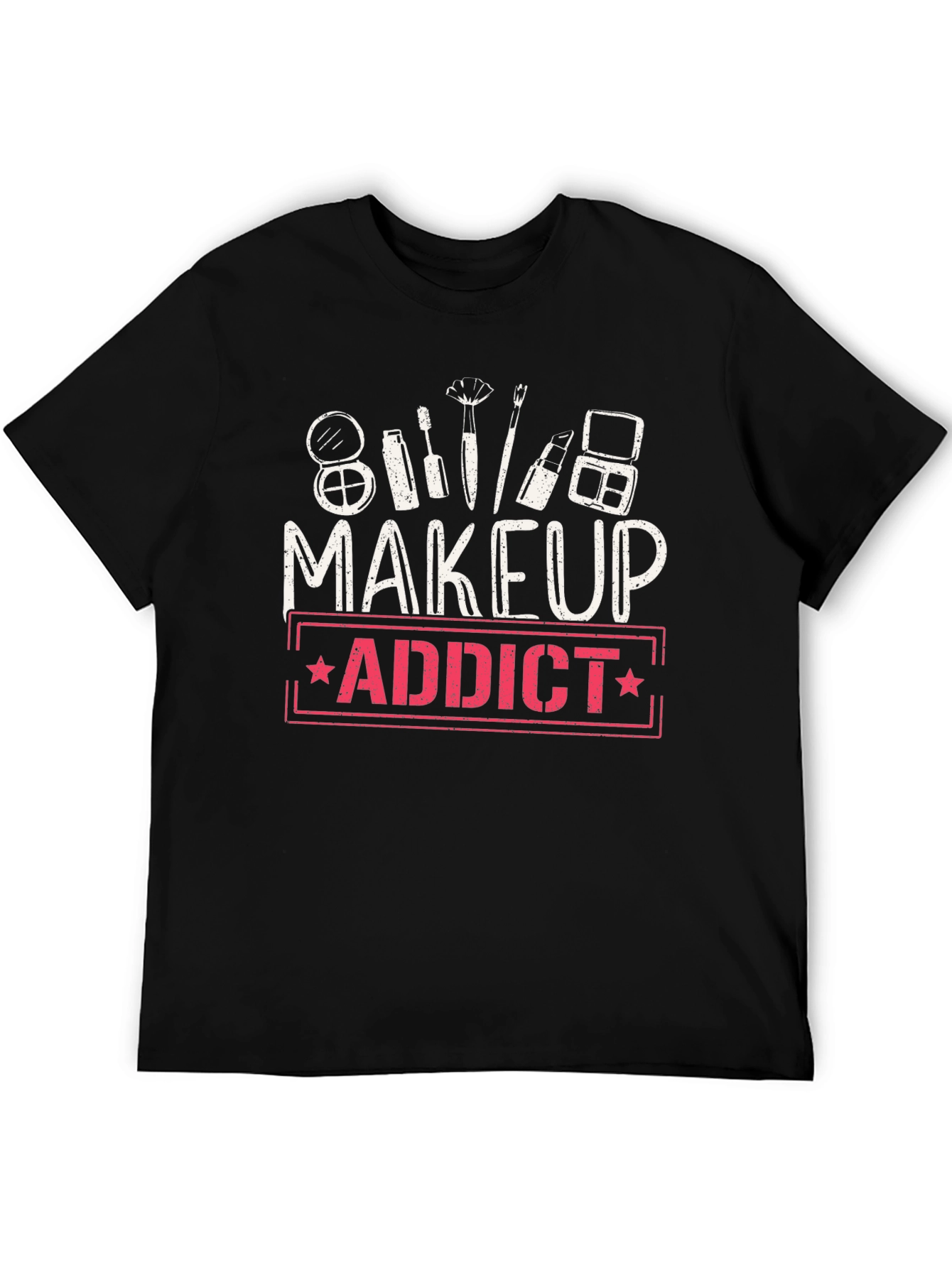 Makeup Addict Graphic T-Shirt - Stylish Casual Wear - 5