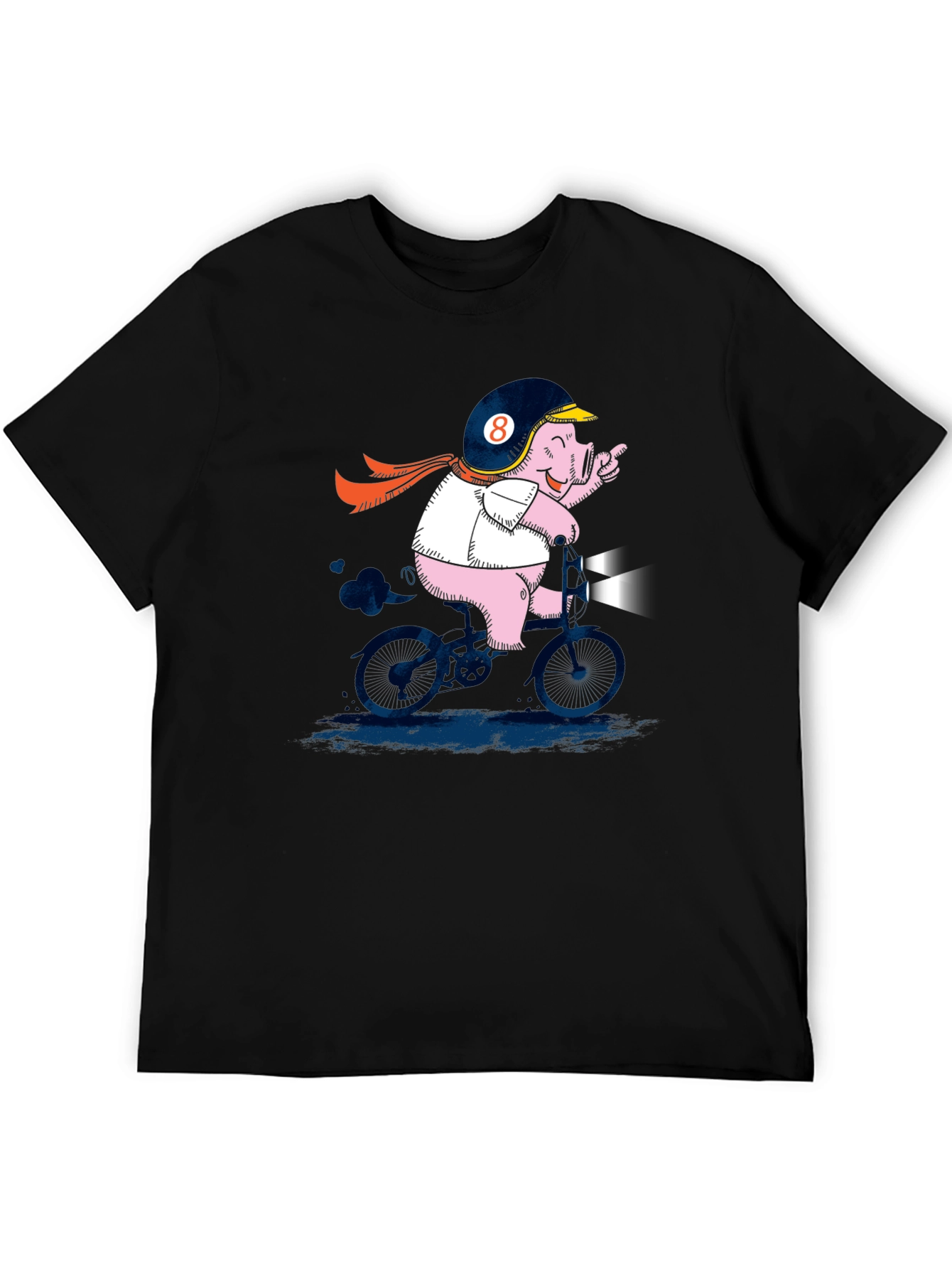 Pig on a Bike T-Shirt - 5
