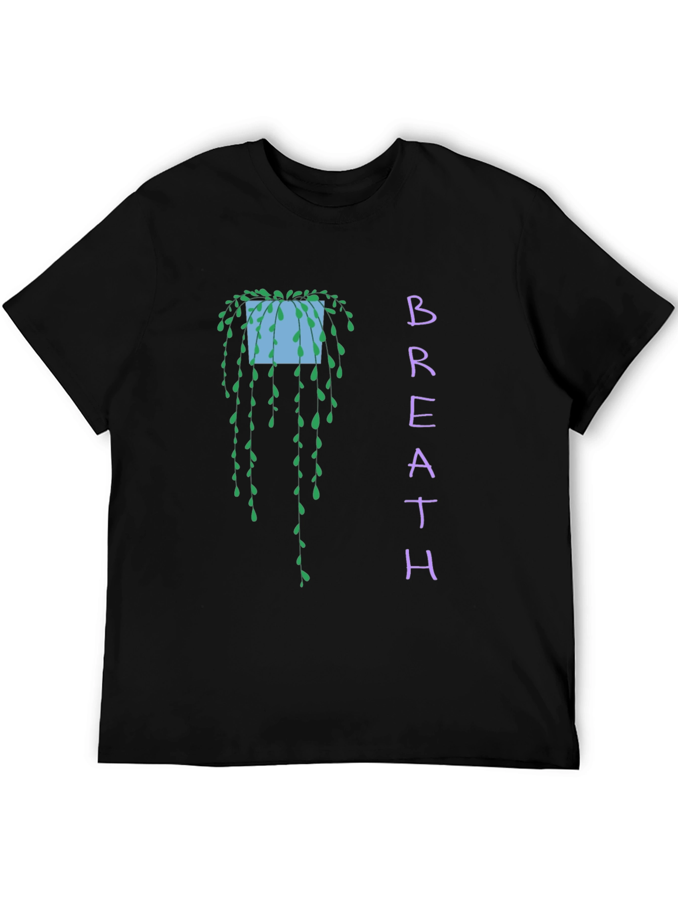 Black Breath Plant T-Shirt - Black view 5
