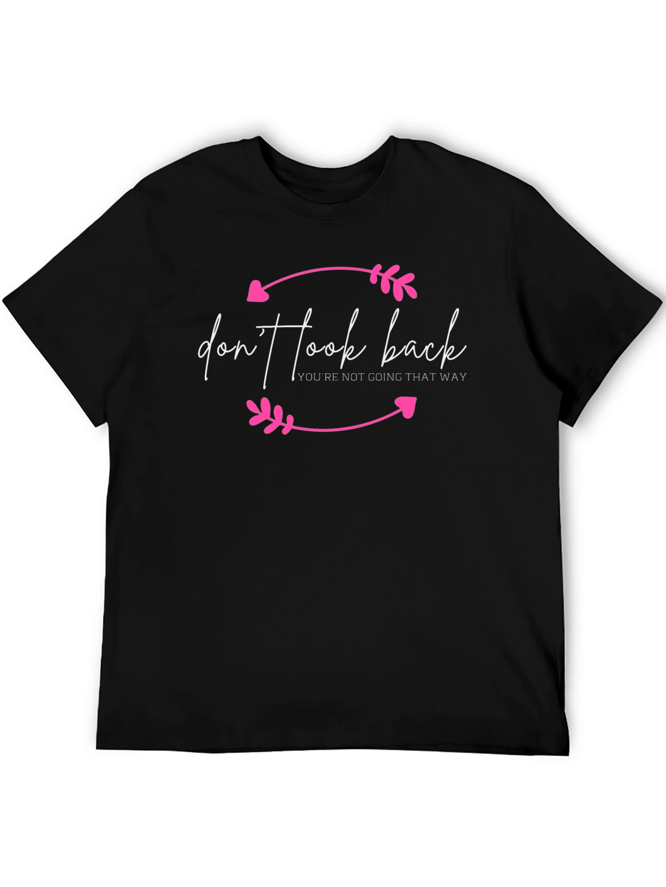 Black Don't Look Back Graphic Tee view 5