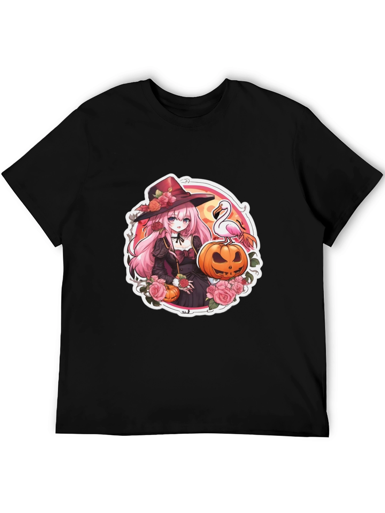Halloween Witch Anime T-Shirt - 5