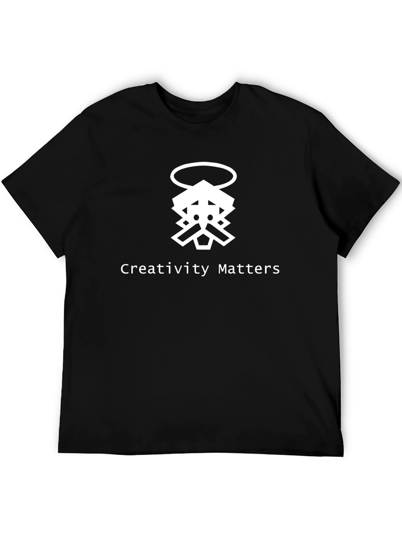 Black Creativity Matters Graphic Tee - Black view 5