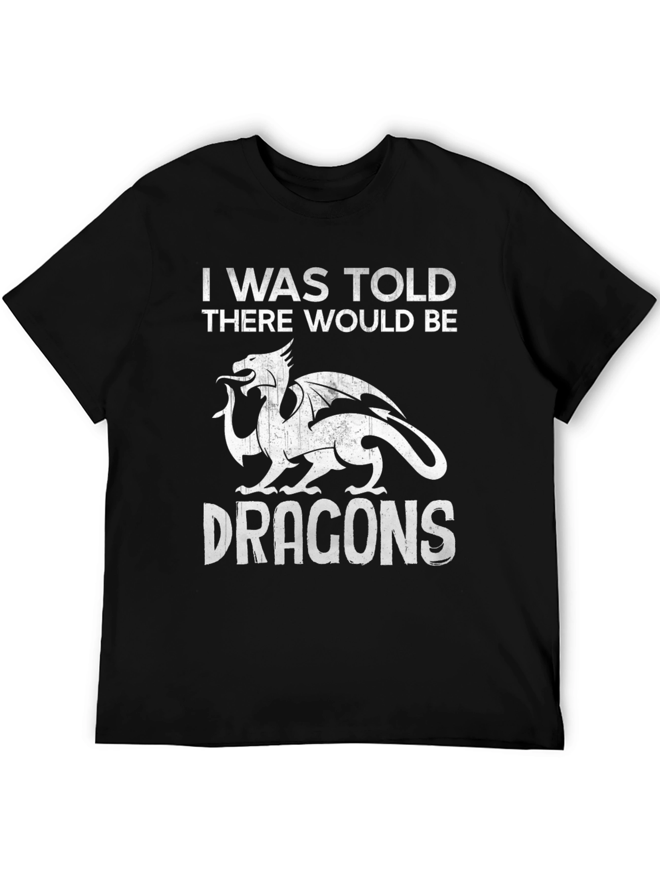 Black Dragon Graphic Tee - I Was Told There Would Be Dragons view 5