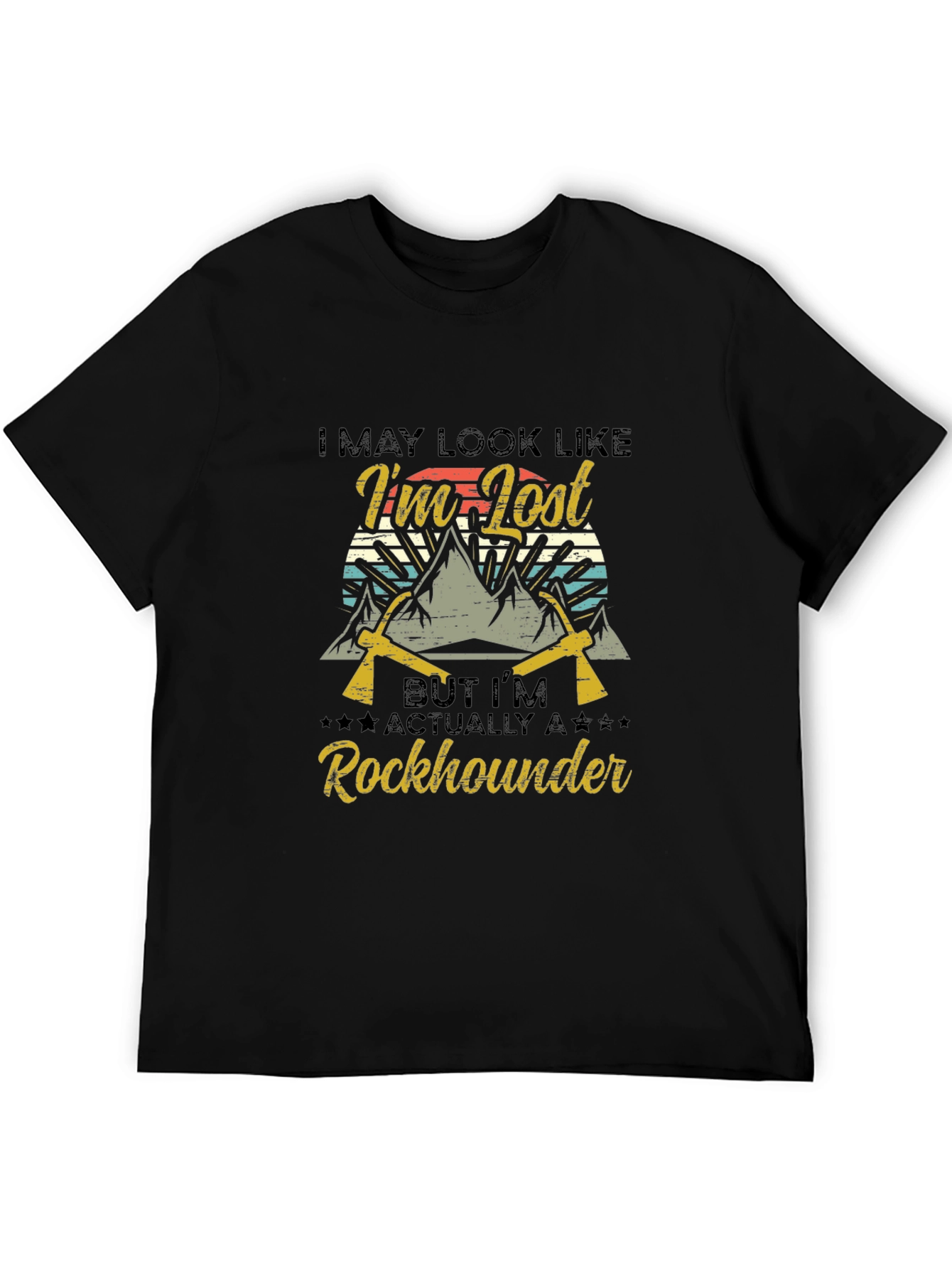 Black Rockhounder Lost T-Shirt view 5