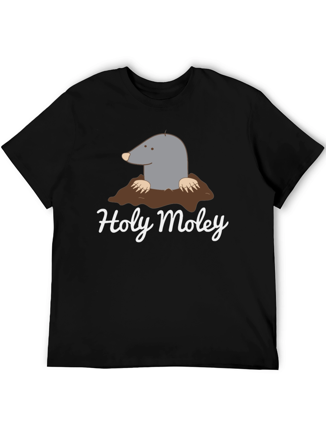 Black Holy Moley Graphic Tee - Men's Black T-Shirt view 5