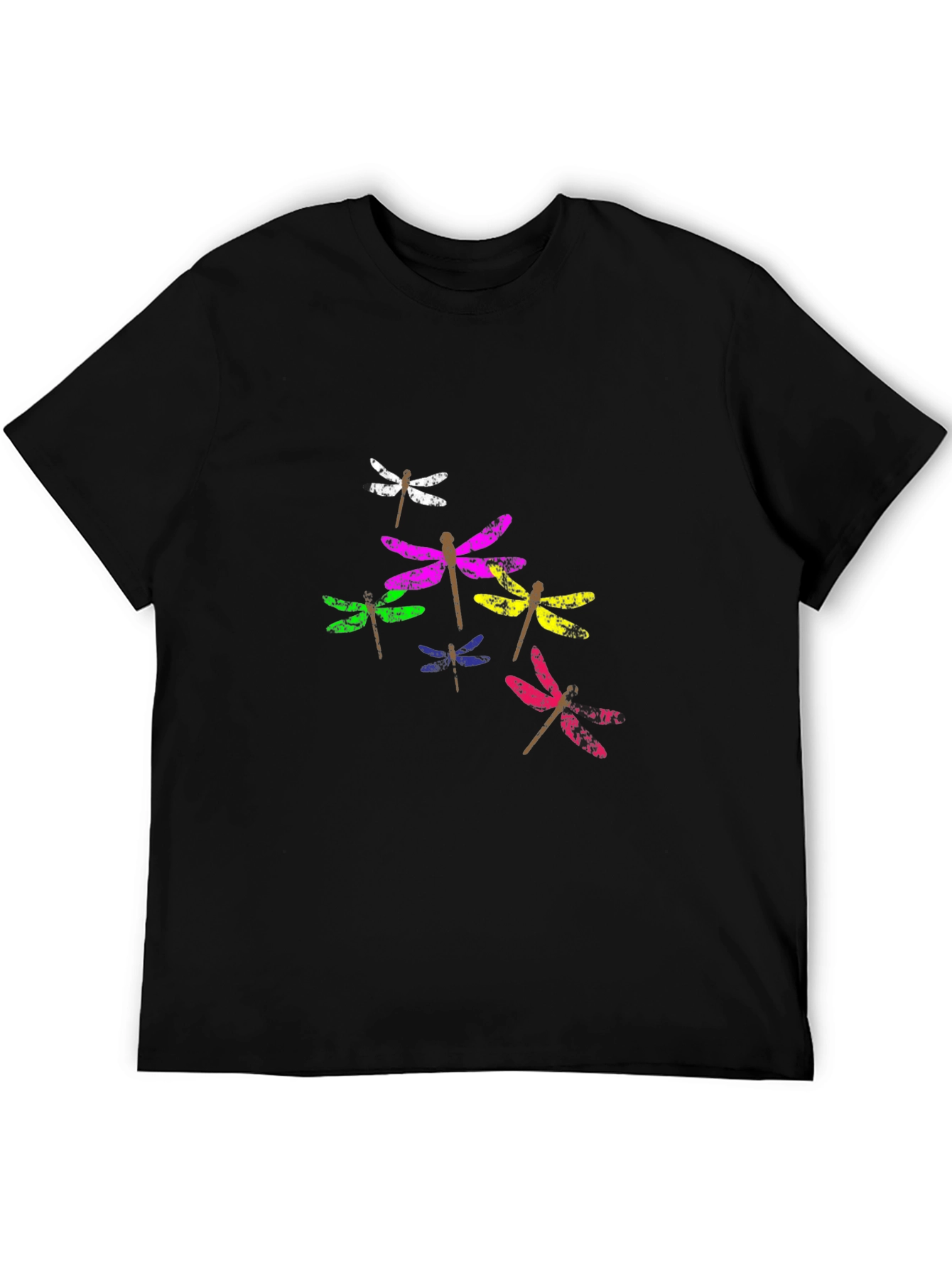 Black Dragonfly Graphic T-Shirt - Stylish Black Tee view 5