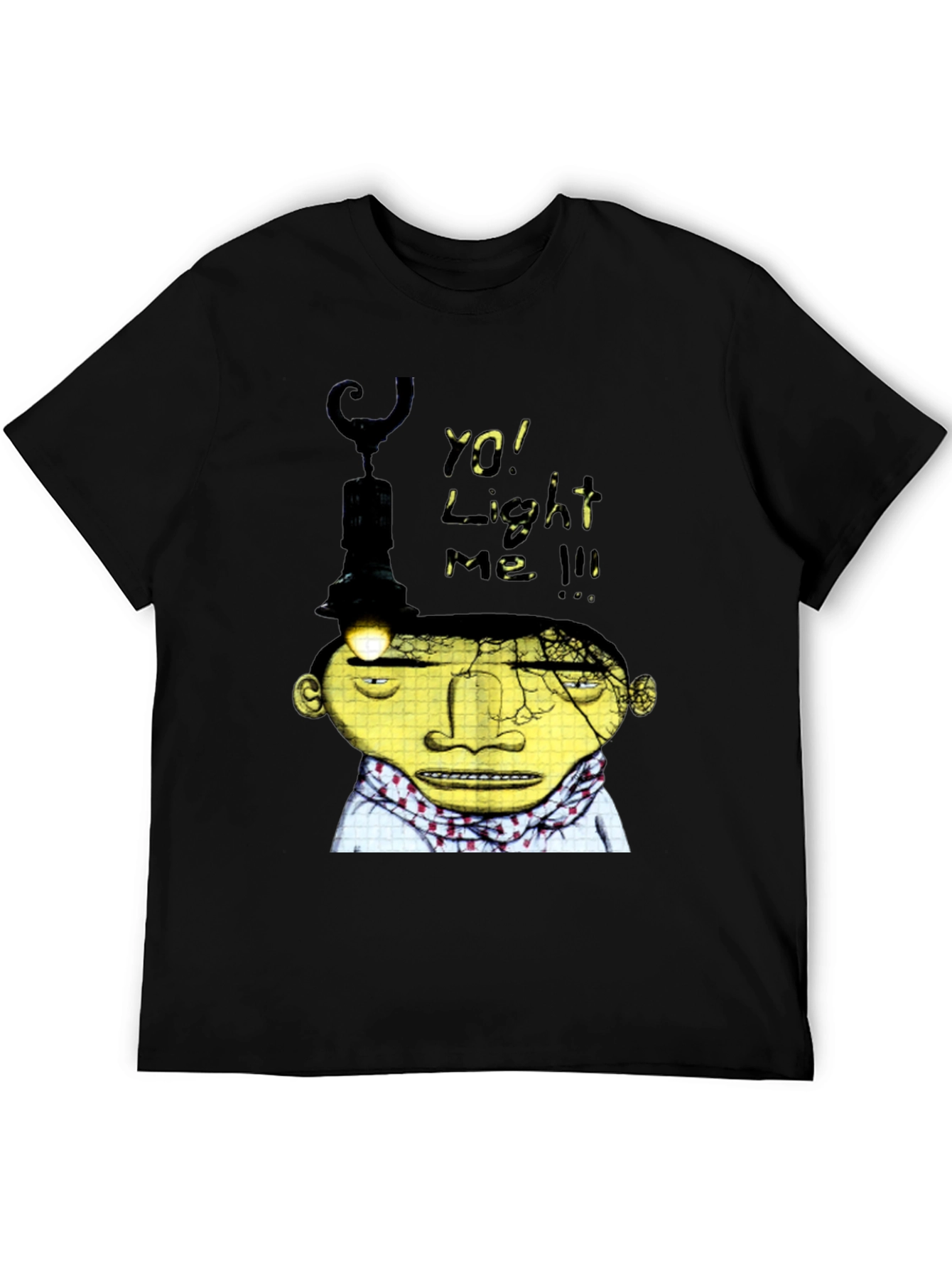 Unique Graphic T-Shirt - "Yo! Light Me!" Design - 5