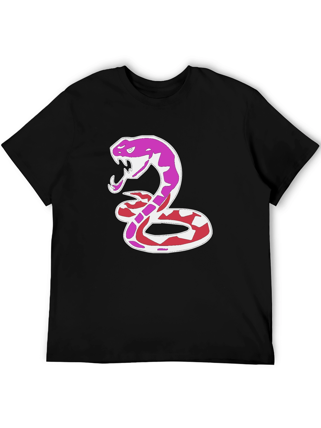 Black Snake Graphic T-Shirt view 5