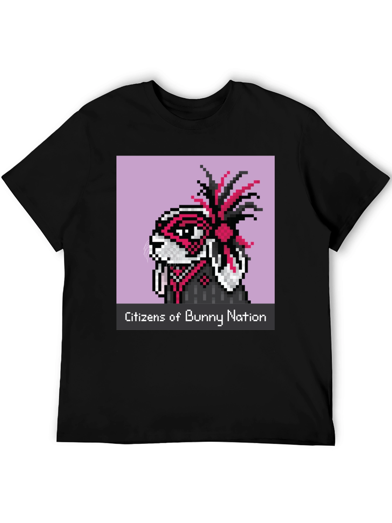 Black Citizens of Bunny Nation Graphic Tee view 5