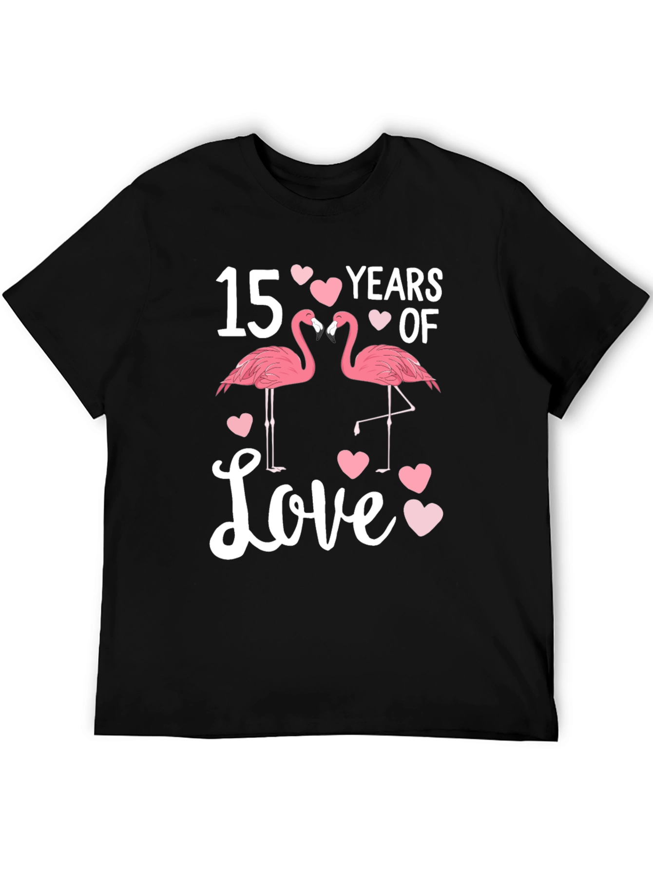 15 Years of Love Flamingo T-Shirt - 5