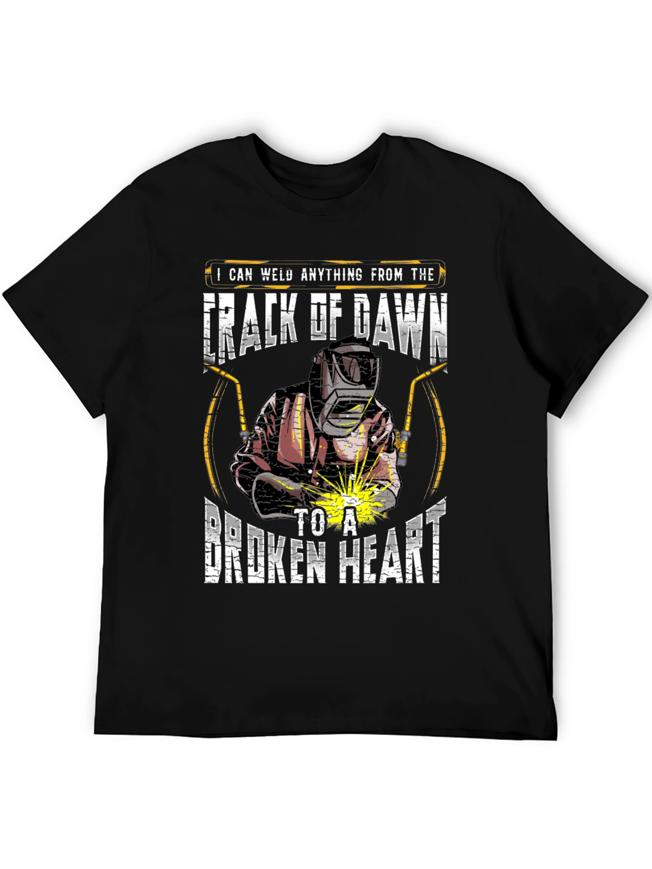 Black Welder T-Shirt: Crack of Dawn to Broken Heart view 5