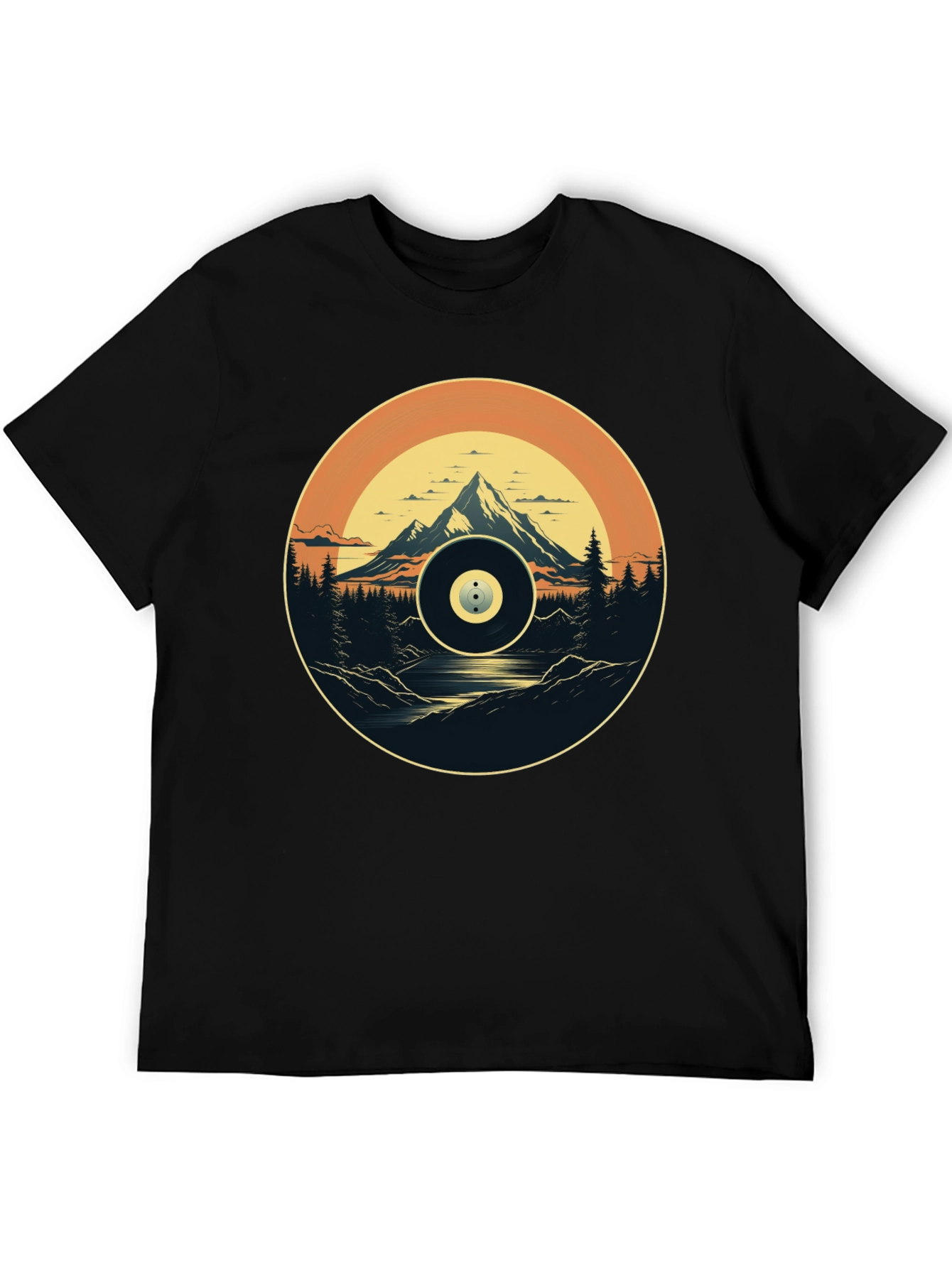 Black Mountain Vista Vinyl Graphic Tee view 5