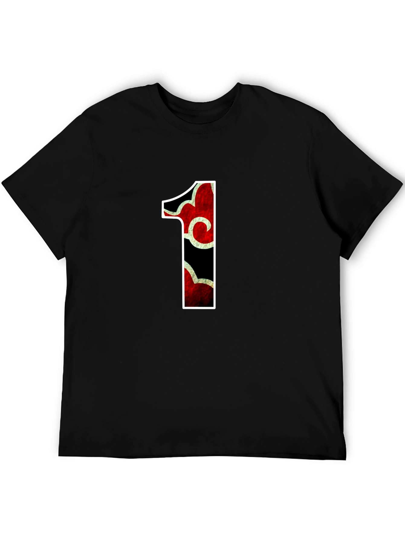 Number One Graphic Print T-Shirt - 5