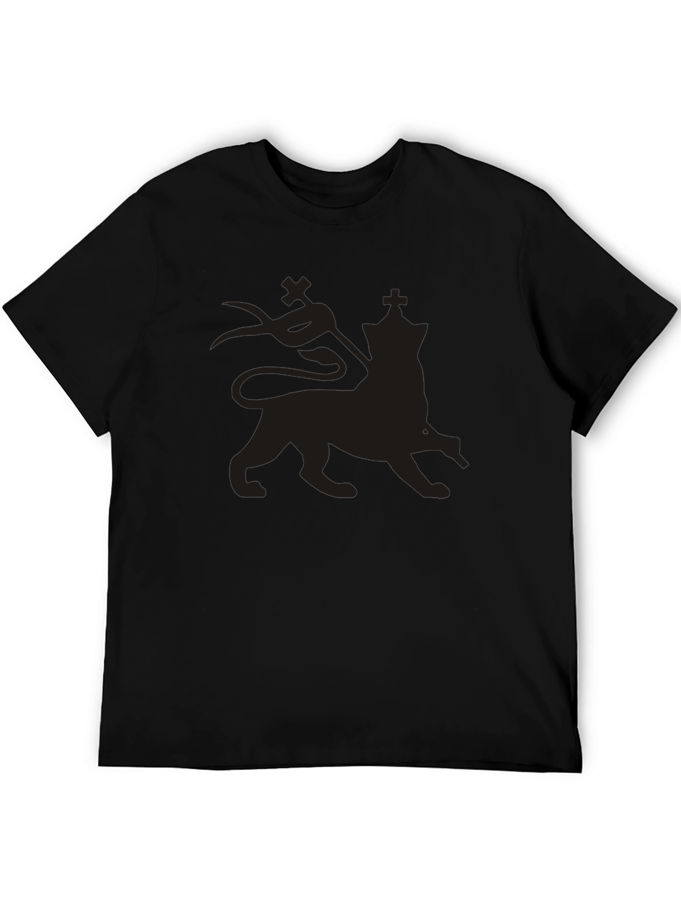 Black Black Lion T-Shirt - Reggae Inspired Style view 5
