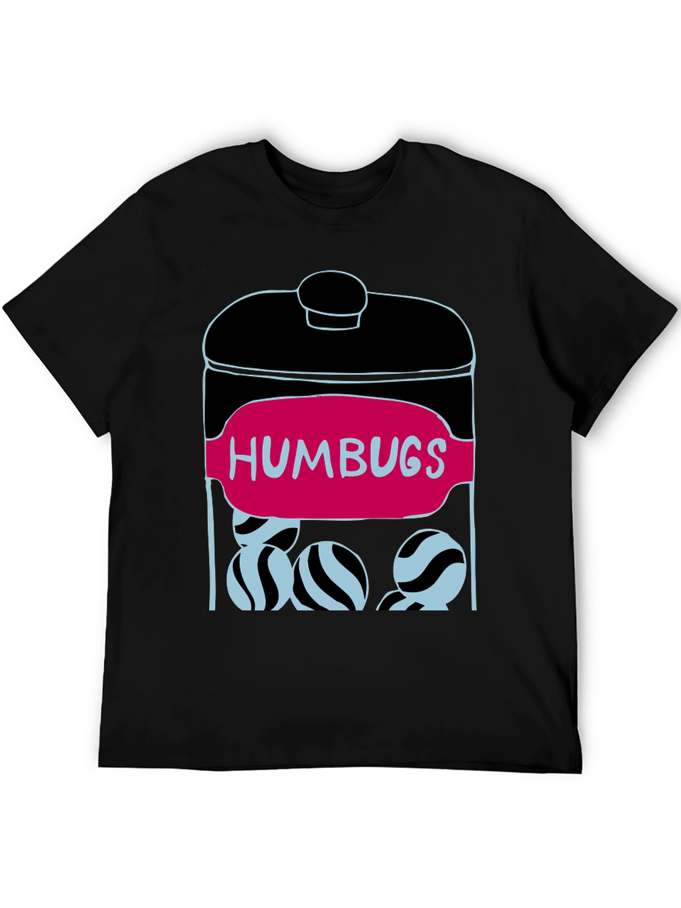 Black Humbugs Candy Jar T-Shirt view 5