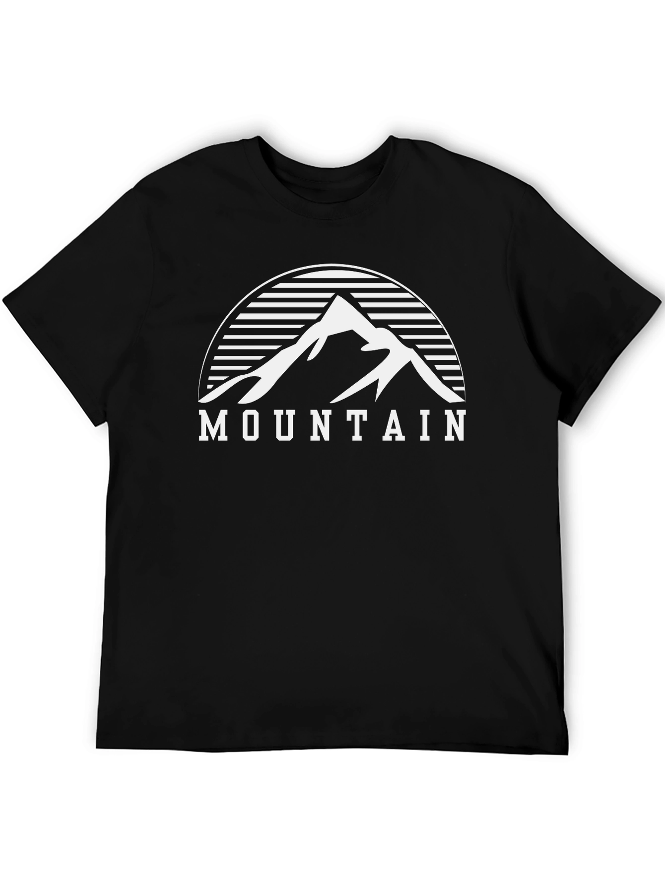Black Mountain Graphic Tee - Black view 5