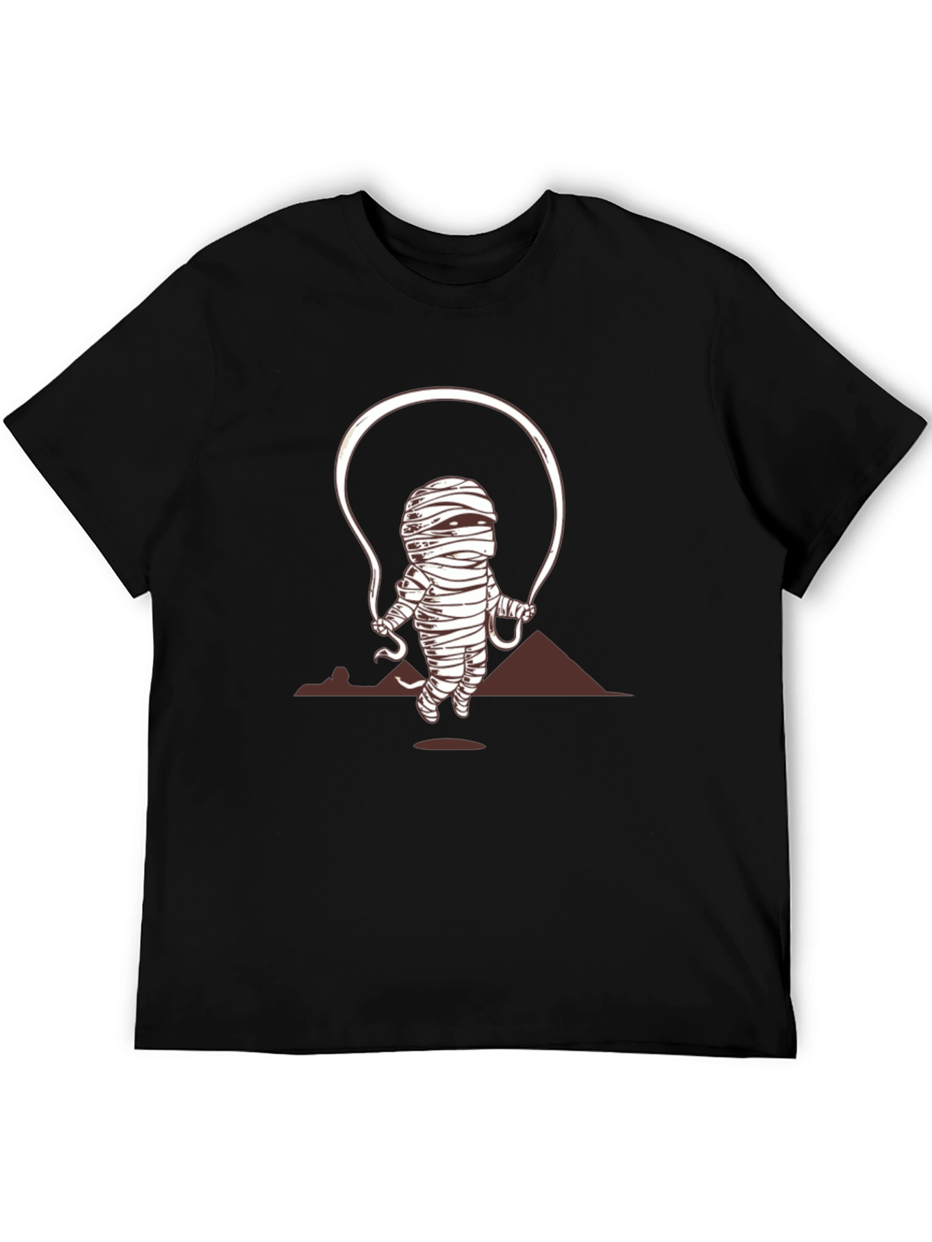 Black Mummy Jumper Men's Black Graphic T-Shirt view 5