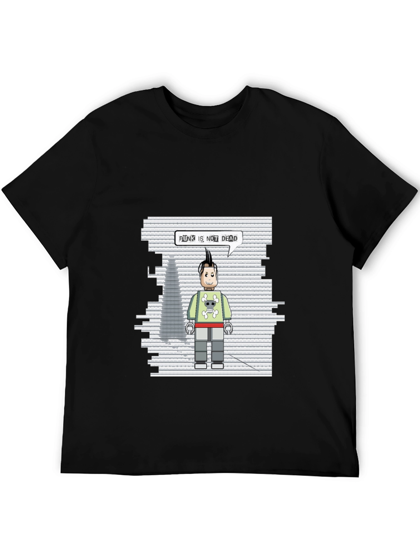 Black Punk is Not Dead T-Shirt view 5