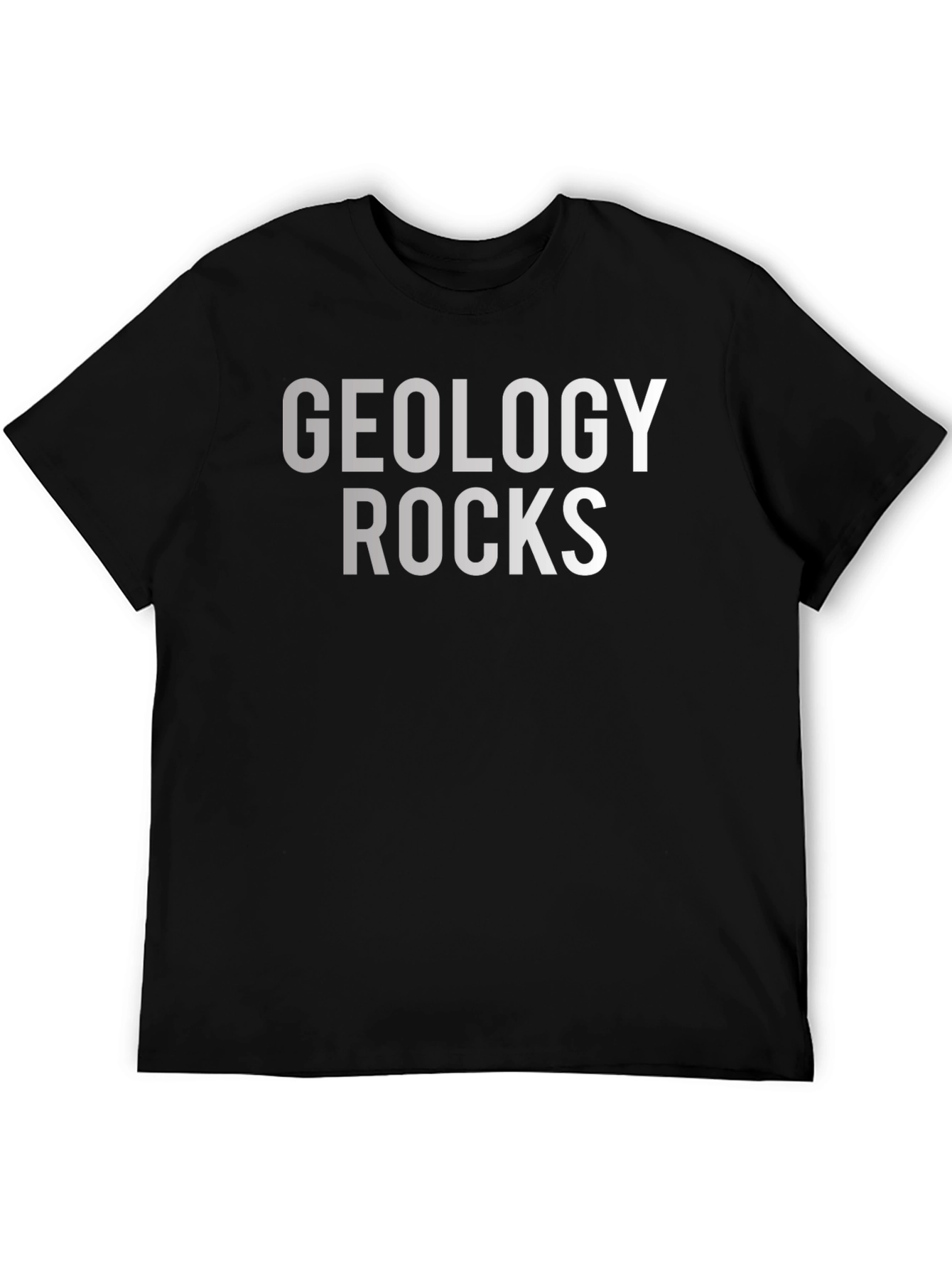 Black Geology Rocks T-Shirt - Science Humor Tee view 5