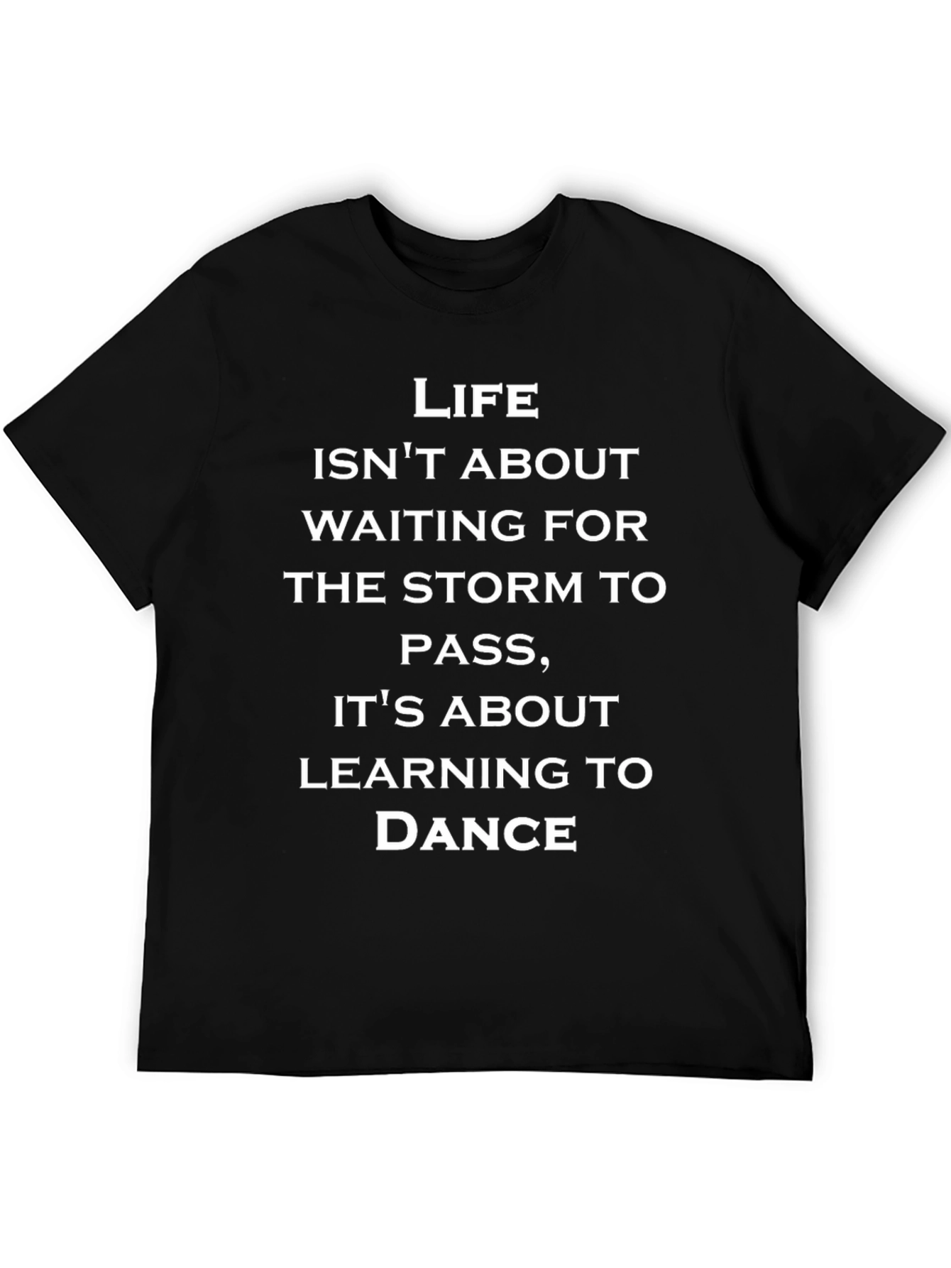 Black Life Is About Dancing T-Shirt - Inspirational Tee view 5