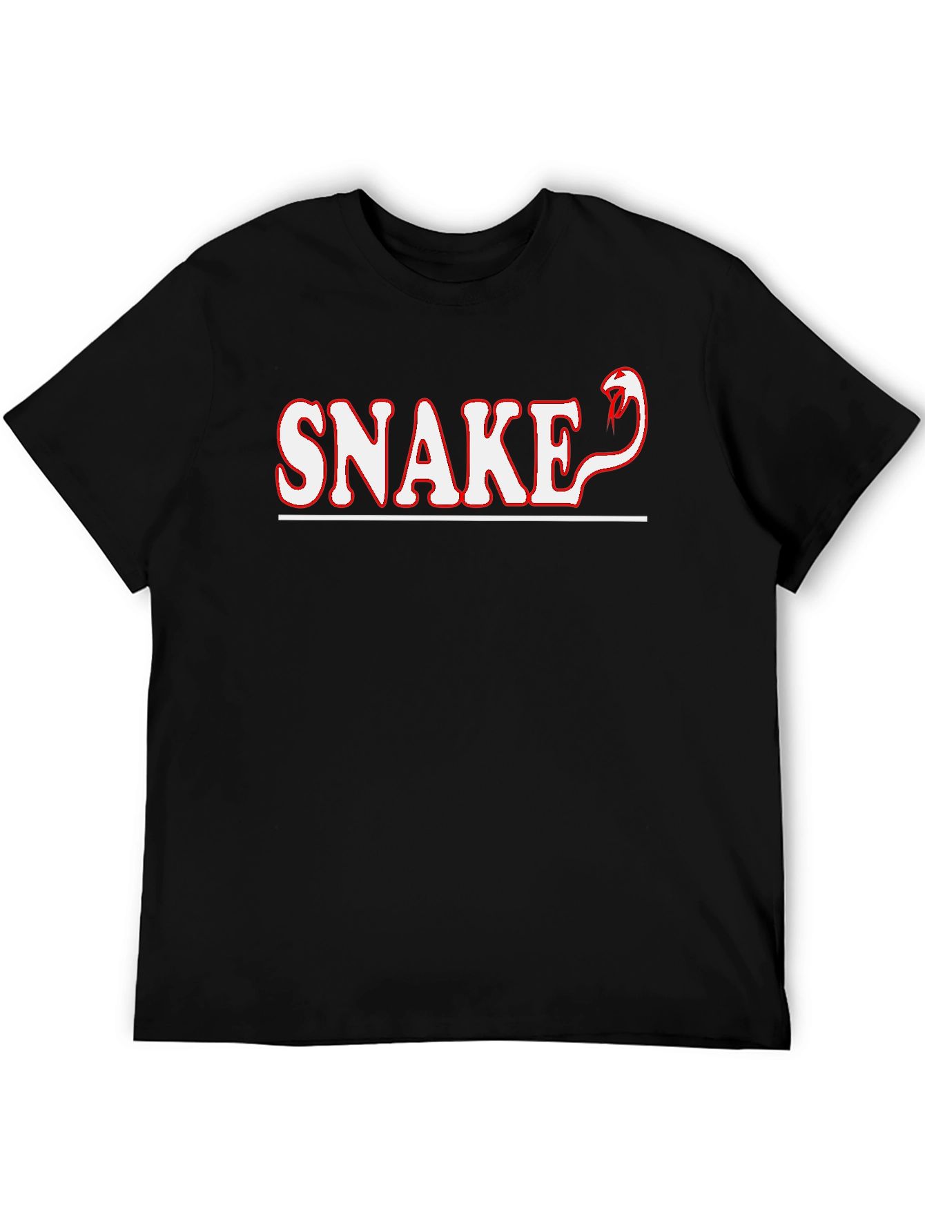Black Snake Graphic Tee - Cool & Unique Design view 5