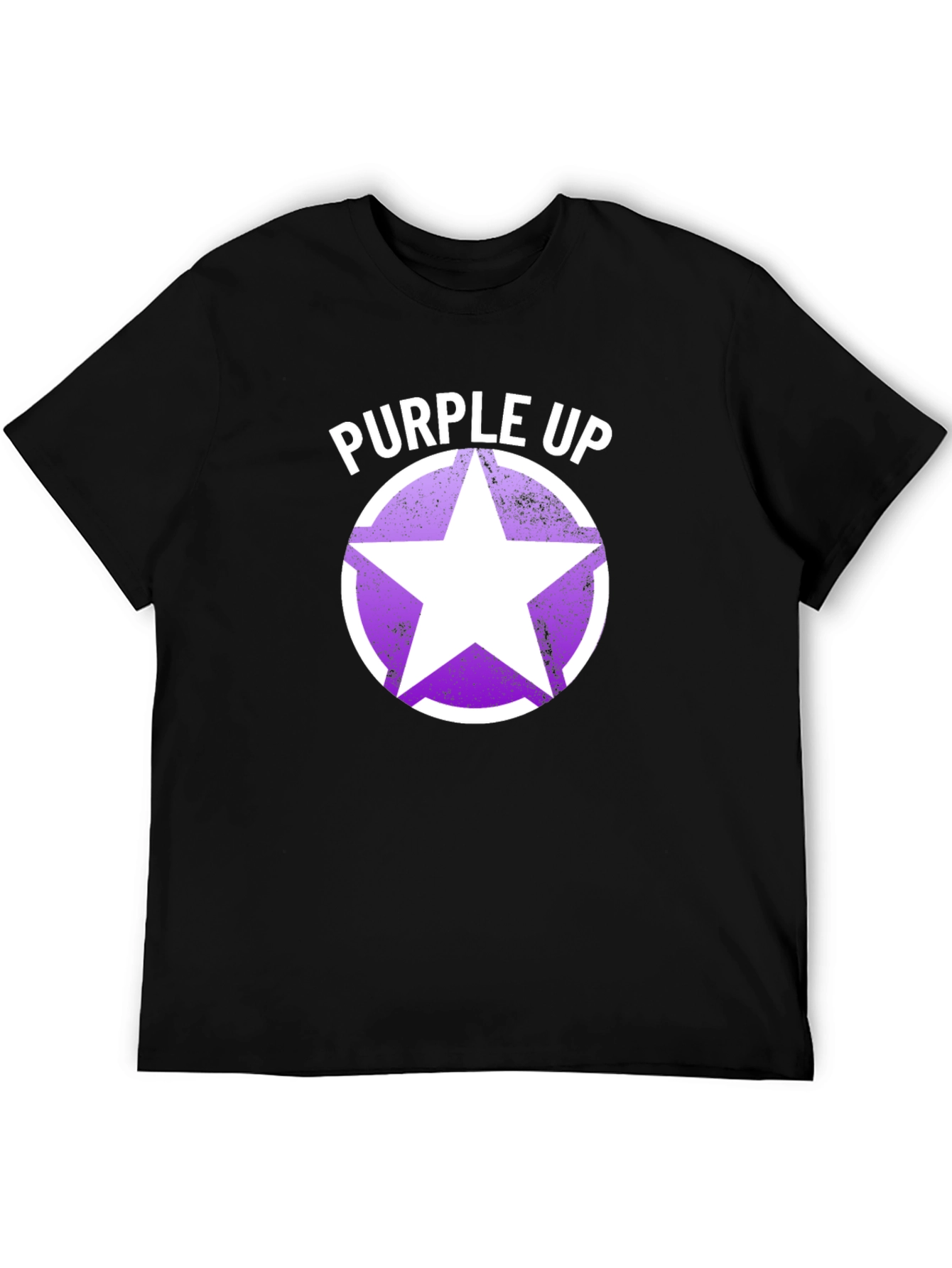 Purple Up Star Graphic T-Shirt - 5
