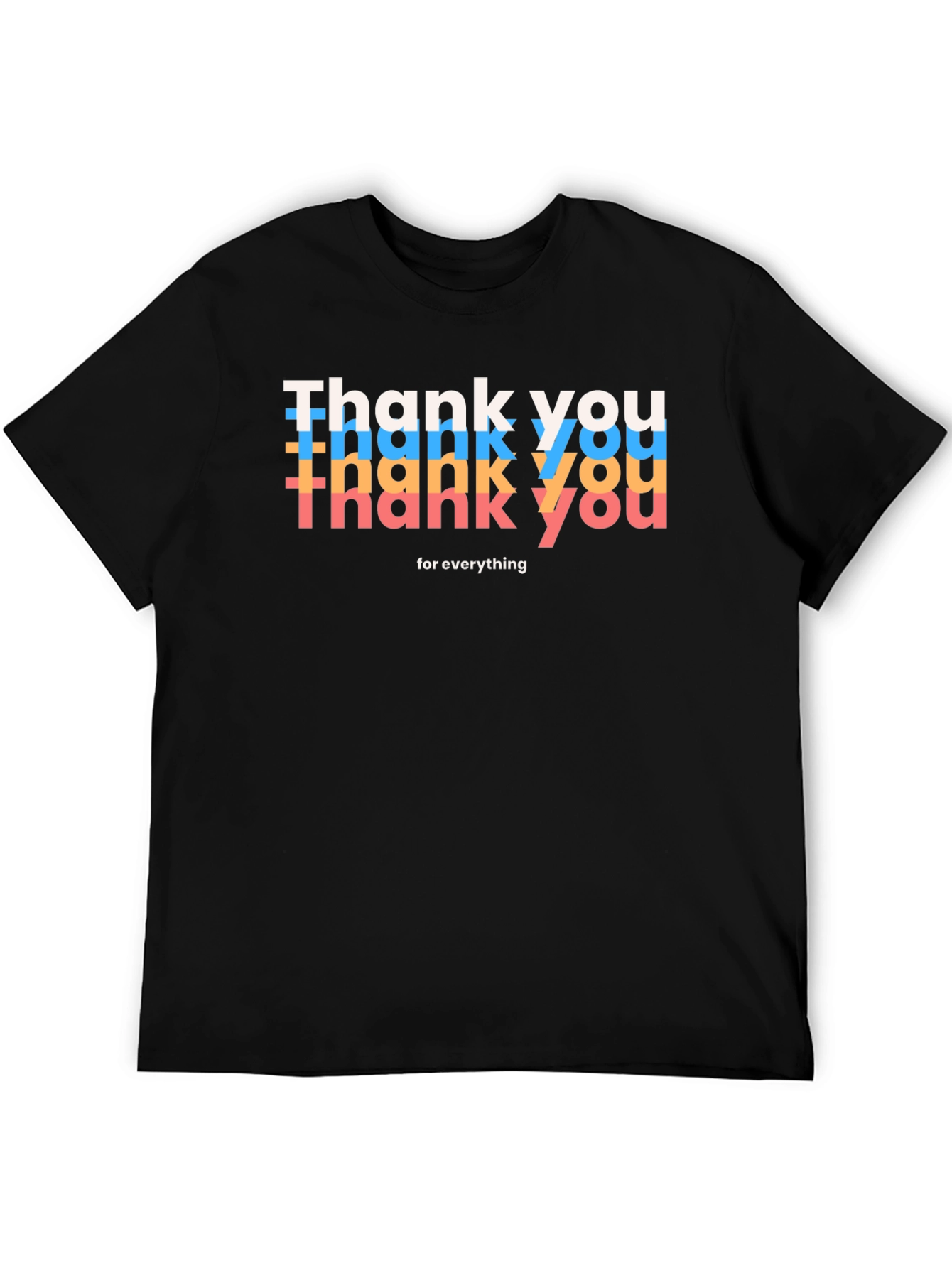 Thank You Graphic T-Shirt - Express Gratitude - 5