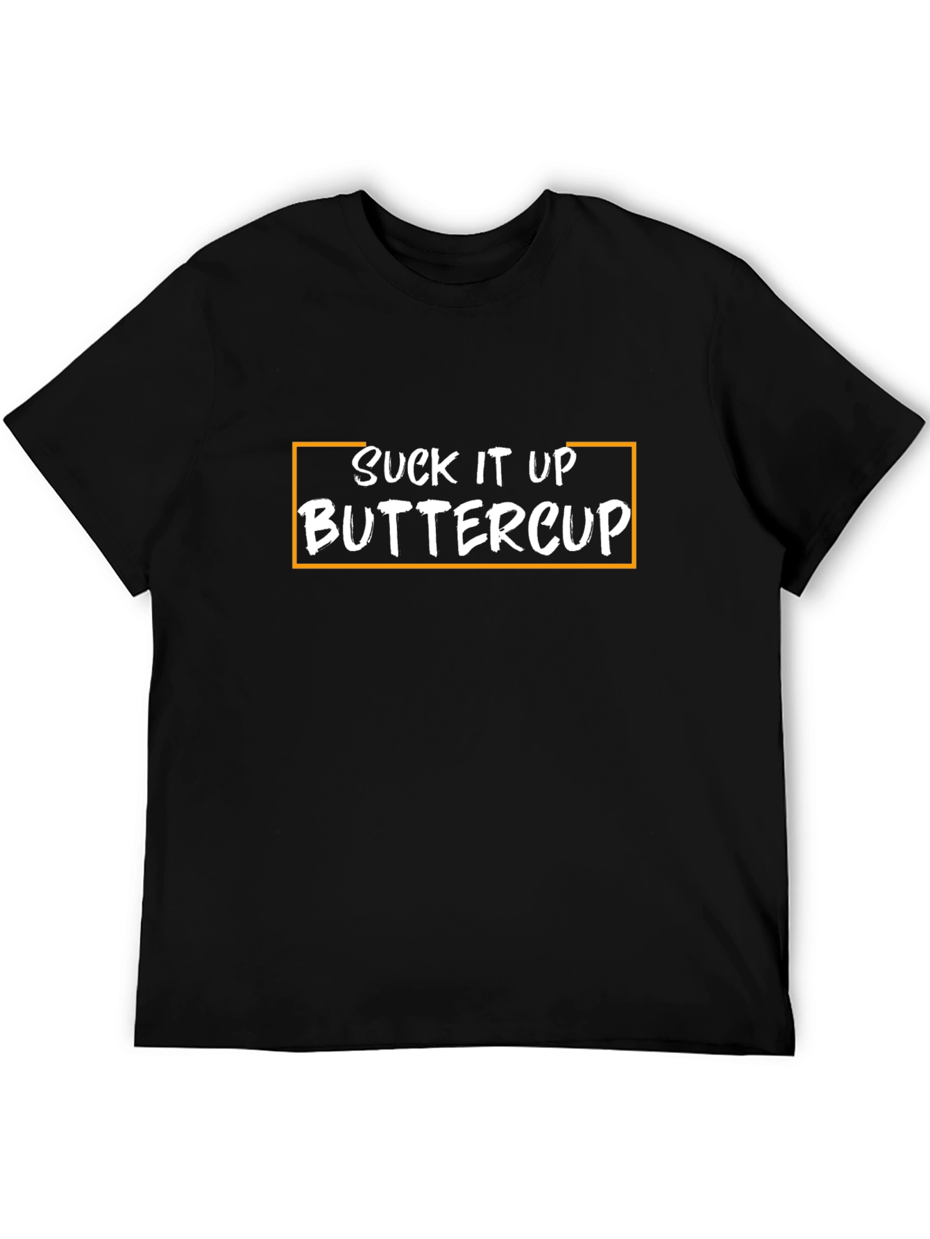 Black Suck It Up Buttercup Black T-Shirt view 5